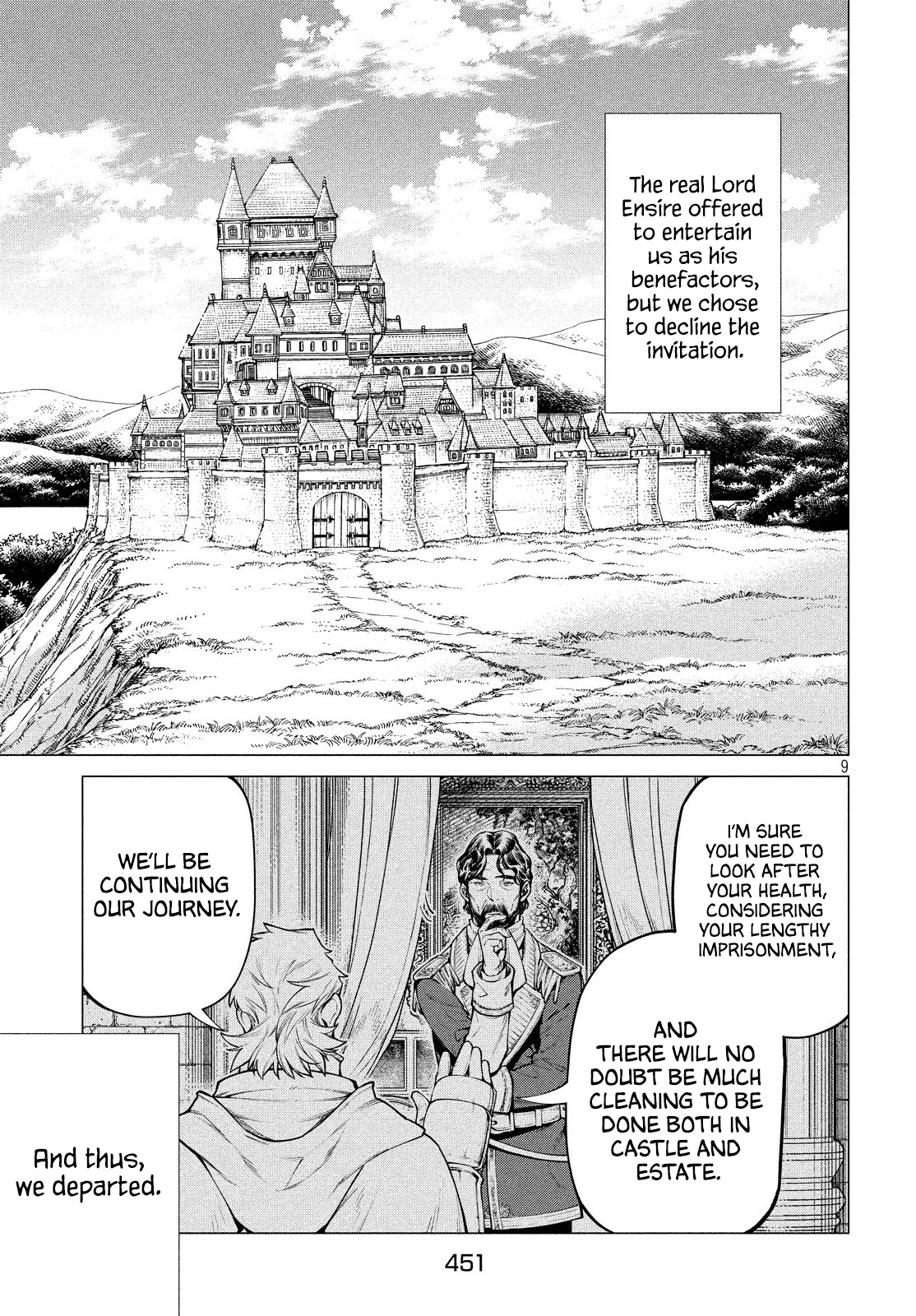 Henkyou no Roukishi - Bard Loen Chapter 36 page 9 - Chapter 36: Smoked Spirits
