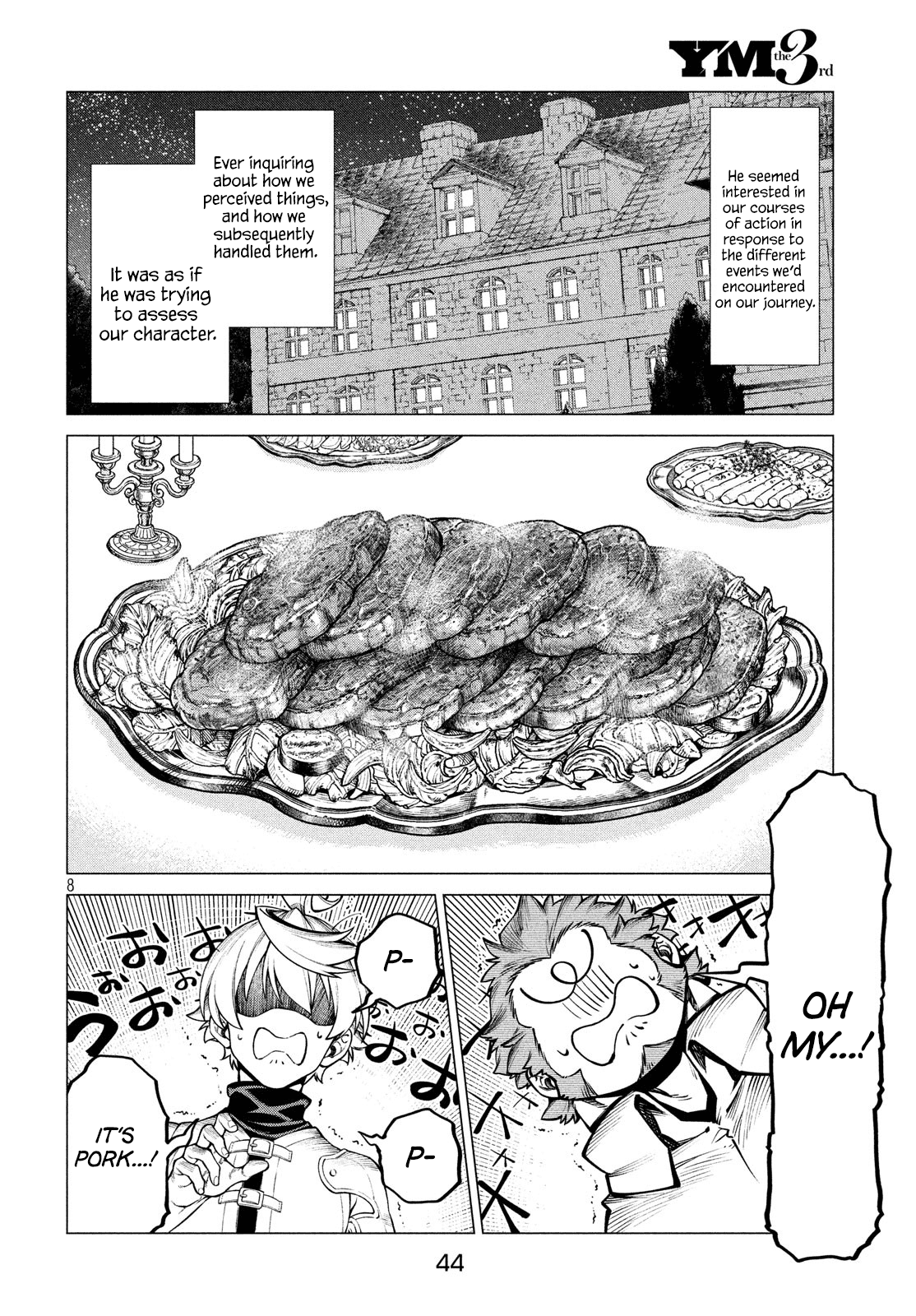 Henkyou no Roukishi - Bard Loen Chapter 37 page 8 - Chapter 37: Steamed Pork