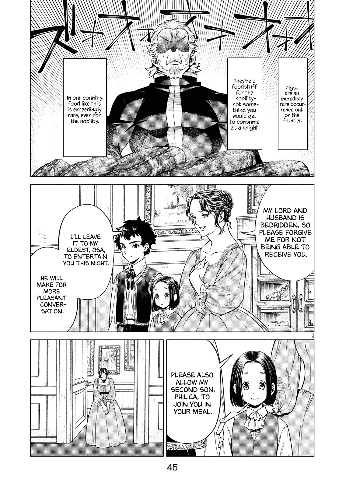 Henkyou no Roukishi - Bard Loen Chapter 37 page 9 - Chapter 37: Steamed Pork