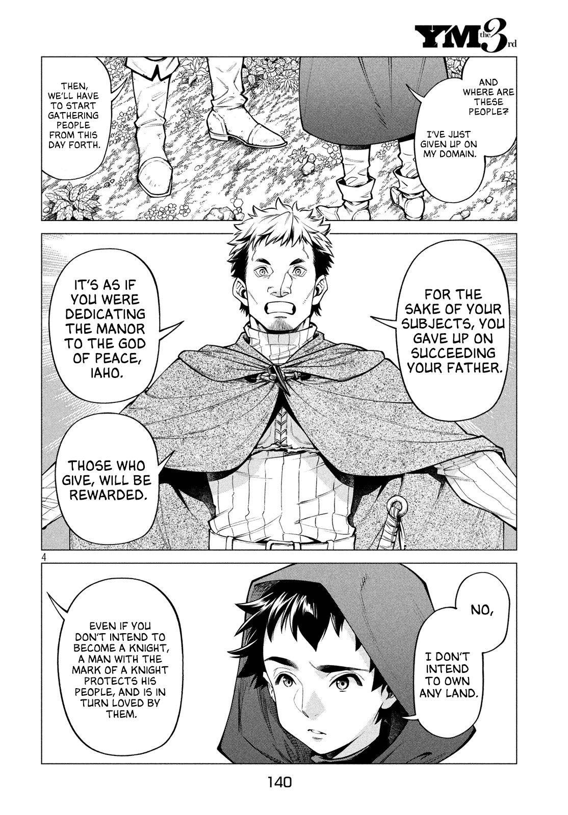 Henkyou no Roukishi - Bard Loen Chapter 38 page 4 - Chapter 38: Sword of Promise