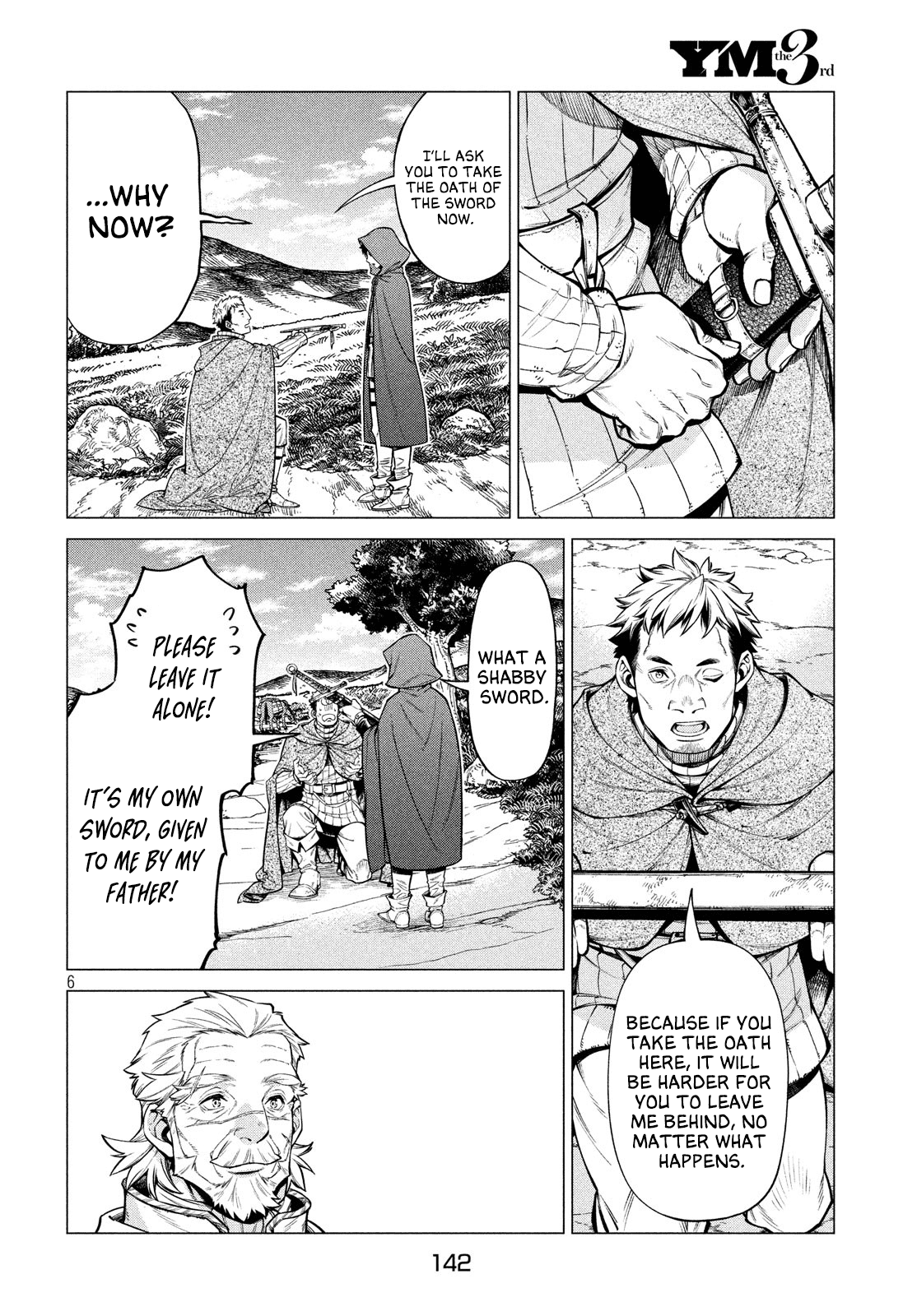 Henkyou no Roukishi - Bard Loen Chapter 38 page 6 - Chapter 38: Sword of Promise