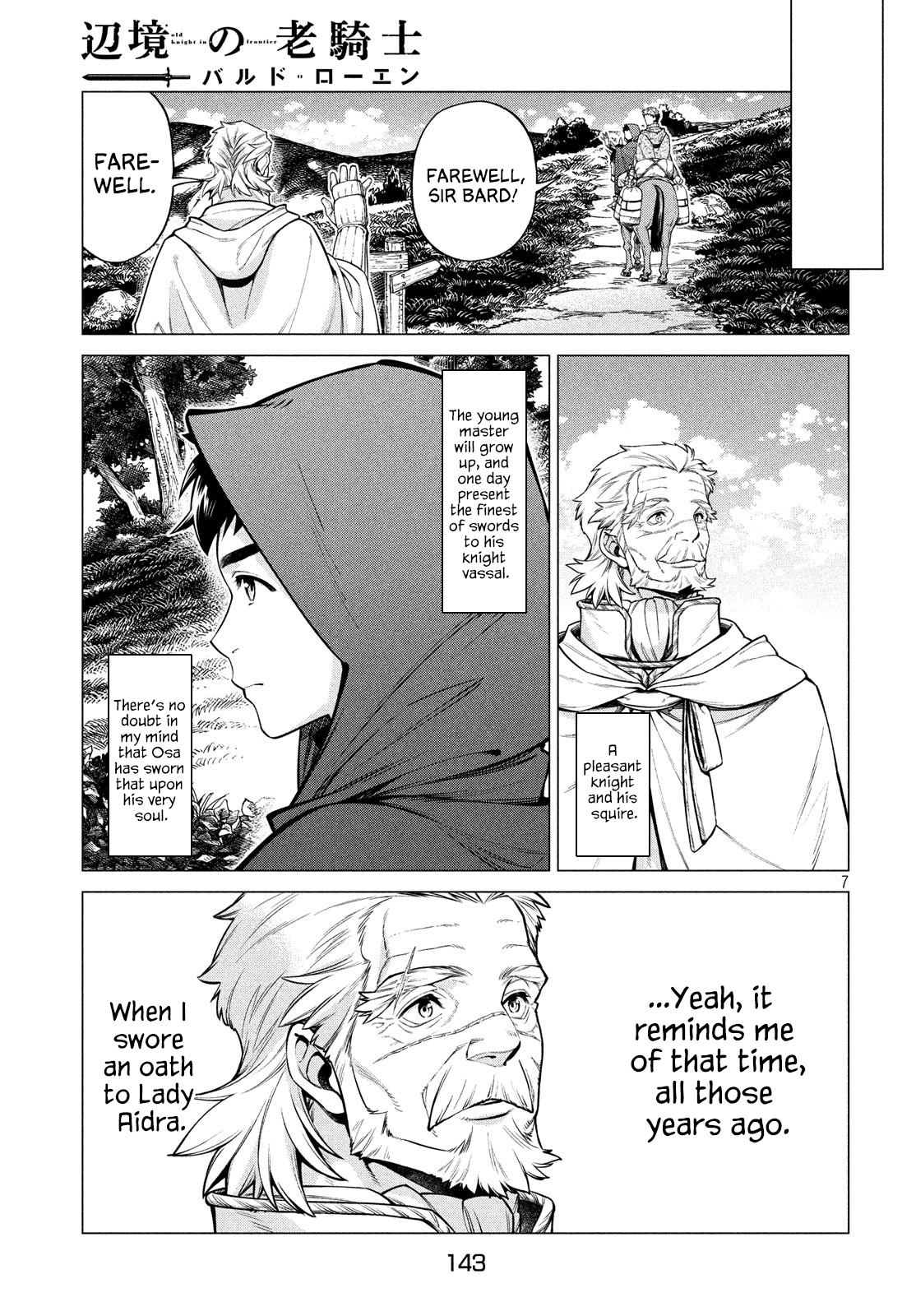 Henkyou no Roukishi - Bard Loen Chapter 38 page 7 - Chapter 38: Sword of Promise
