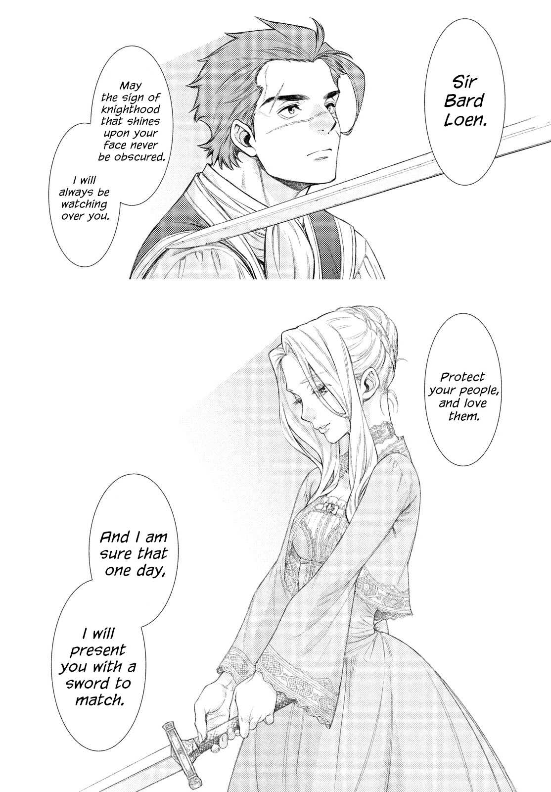 Henkyou no Roukishi - Bard Loen Chapter 38 page 8 - Chapter 38: Sword of Promise