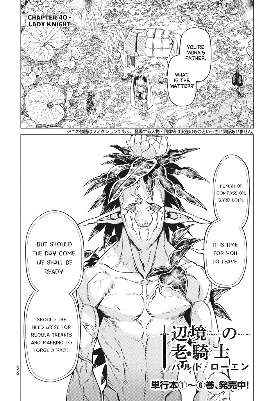 Henkyou no Roukishi - Bard Loen Chapter 40 page 2 - Chapter 40: Lady Knight