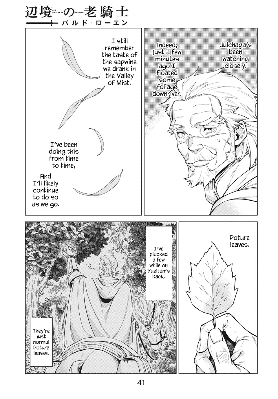 Henkyou no Roukishi - Bard Loen Chapter 40 page 5 - Chapter 40: Lady Knight