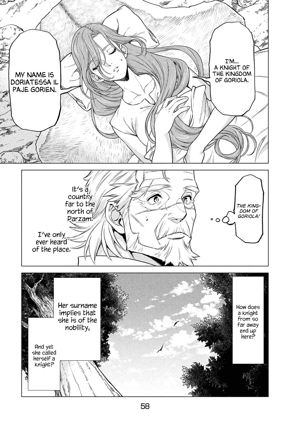Henkyou no Roukishi - Bard Loen Chapter 41 page 10 - Chapter 41: Iru Shellfish Stew
