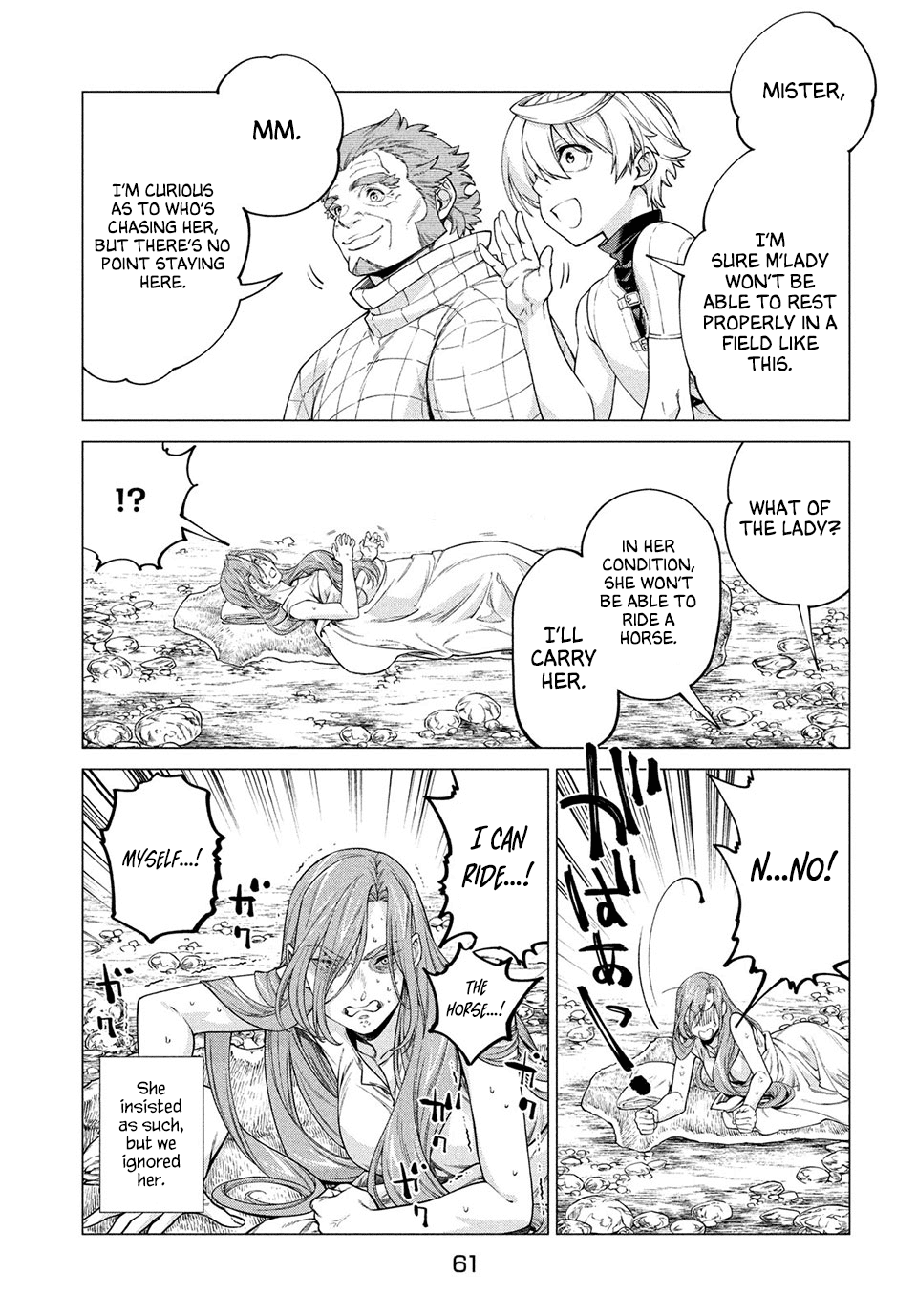 Henkyou no Roukishi - Bard Loen Chapter 41 page 13 - Chapter 41: Iru Shellfish Stew