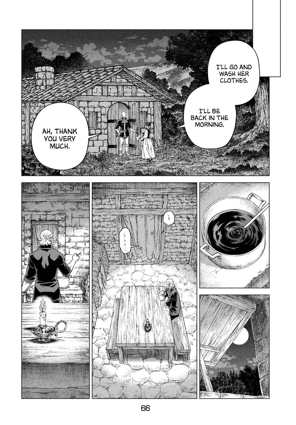 Henkyou no Roukishi - Bard Loen Chapter 41 page 18 - Chapter 41: Iru Shellfish Stew