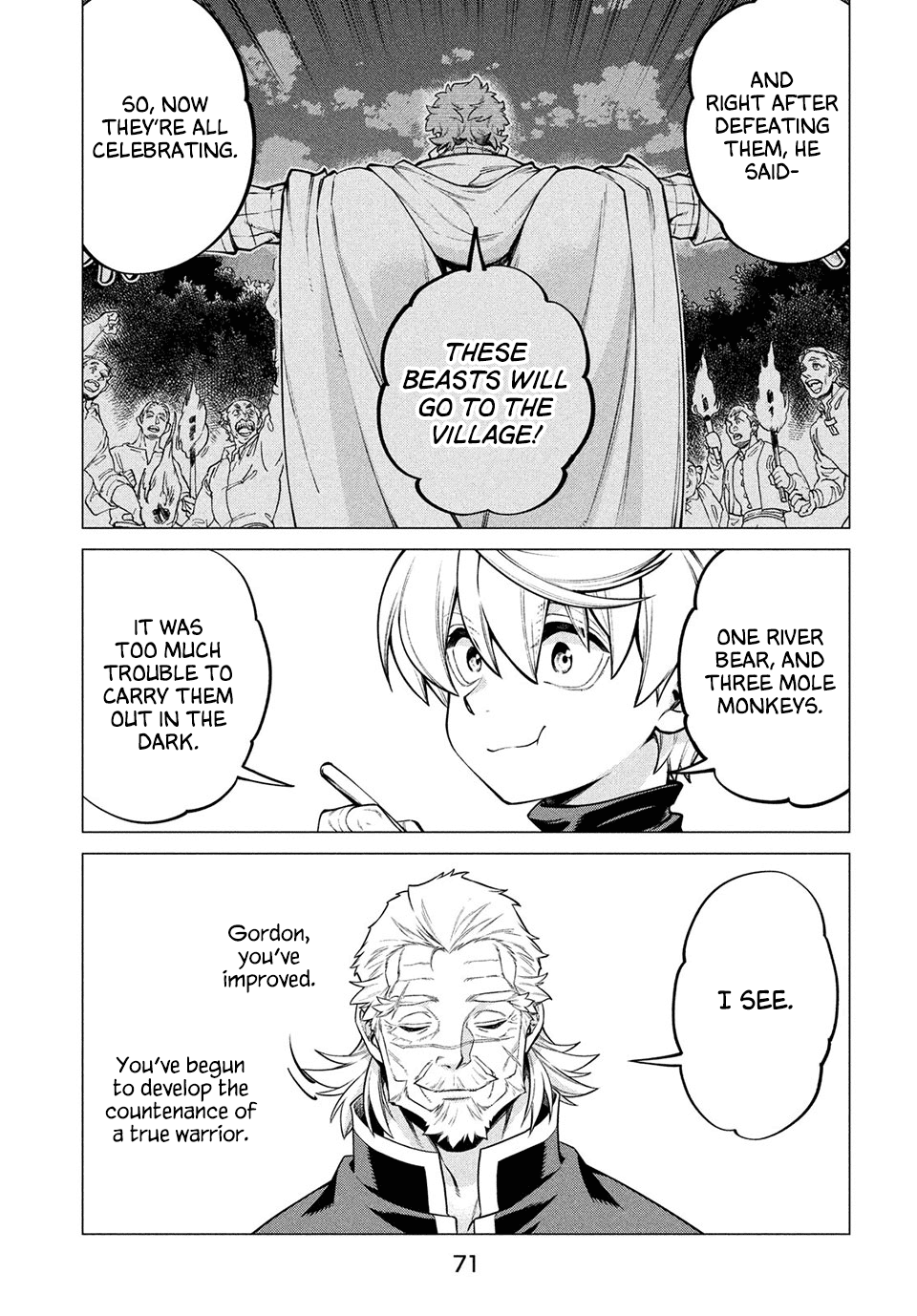 Henkyou no Roukishi - Bard Loen Chapter 41 page 23 - Chapter 41: Iru Shellfish Stew