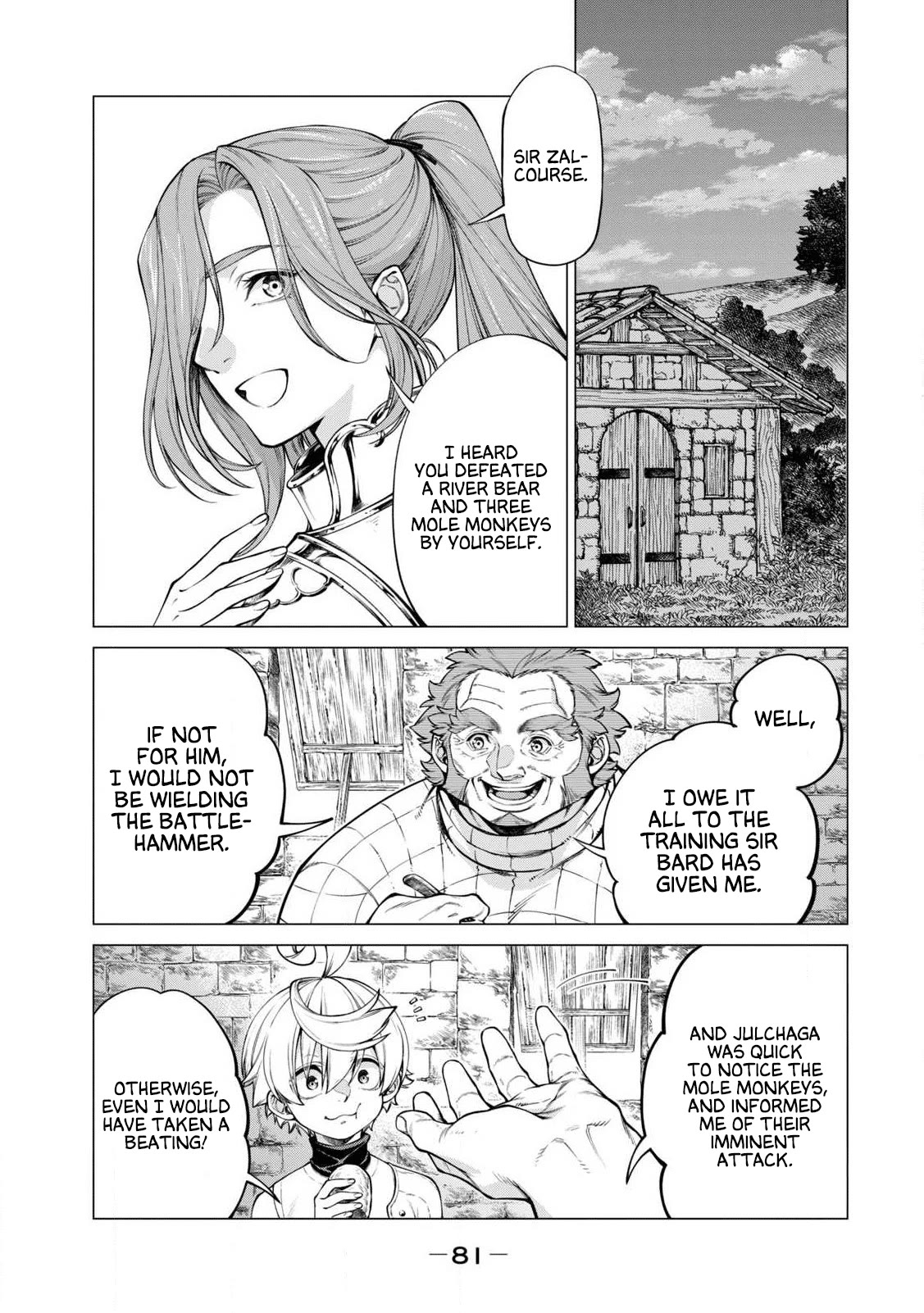 Henkyou no Roukishi - Bard Loen Chapter 42 page 1 - Chapter 42: A Lady Knight's Wish
