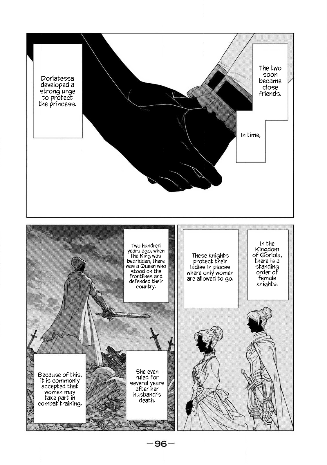 Henkyou no Roukishi - Bard Loen Chapter 42 page 16 - Chapter 42: A Lady Knight's Wish
