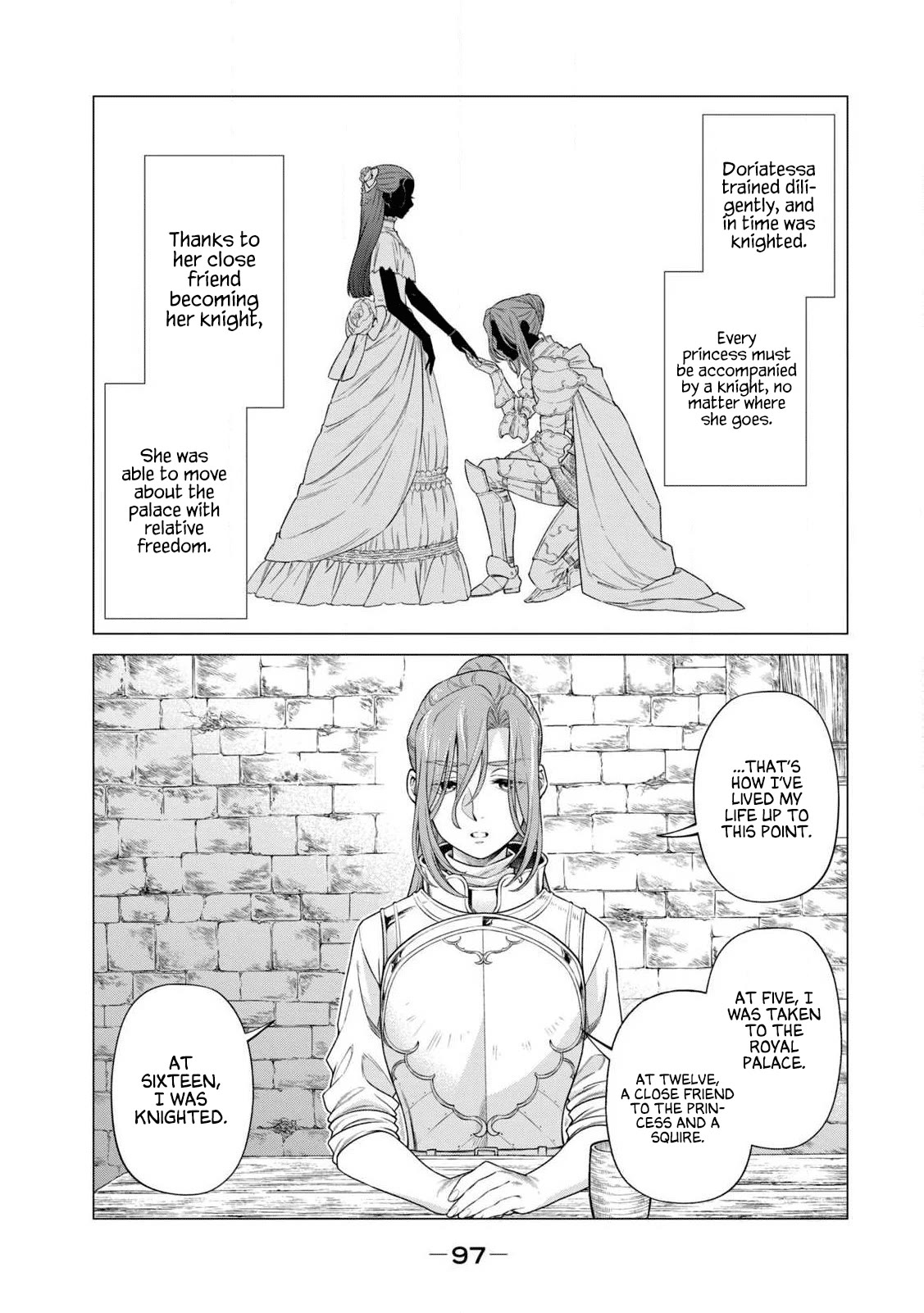 Henkyou no Roukishi - Bard Loen Chapter 42 page 17 - Chapter 42: A Lady Knight's Wish