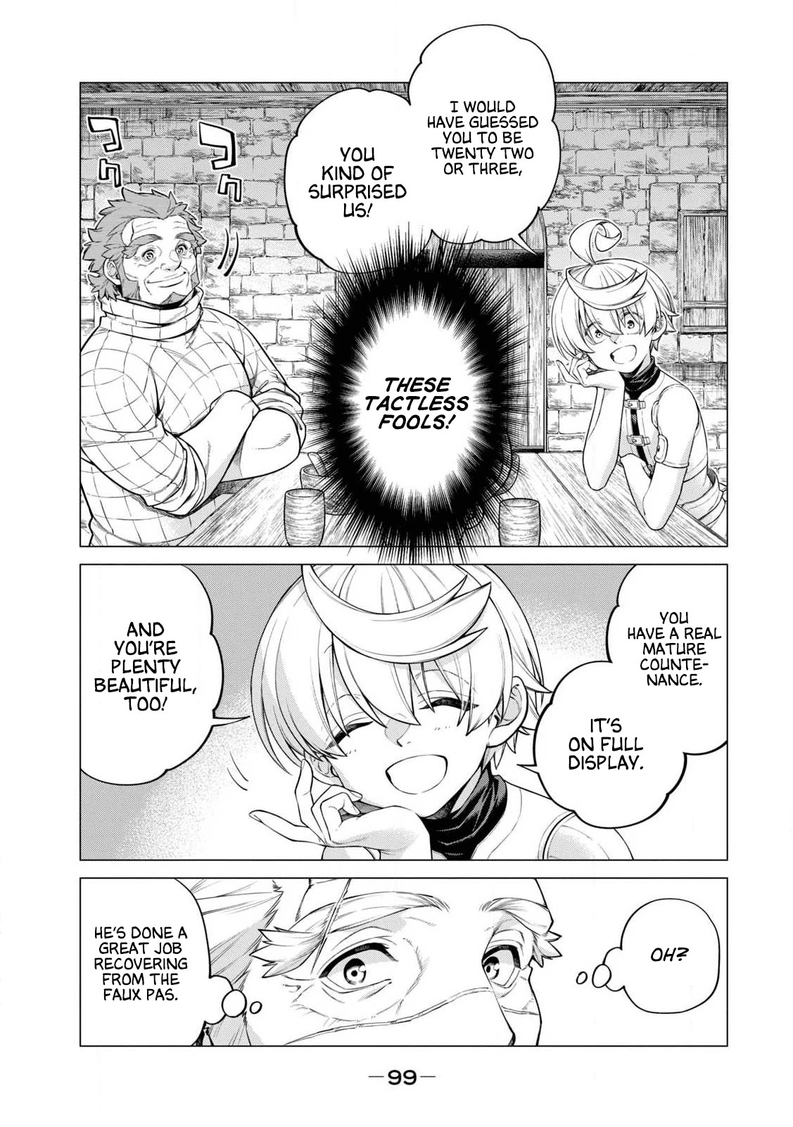 Henkyou no Roukishi - Bard Loen Chapter 42 page 19 - Chapter 42: A Lady Knight's Wish