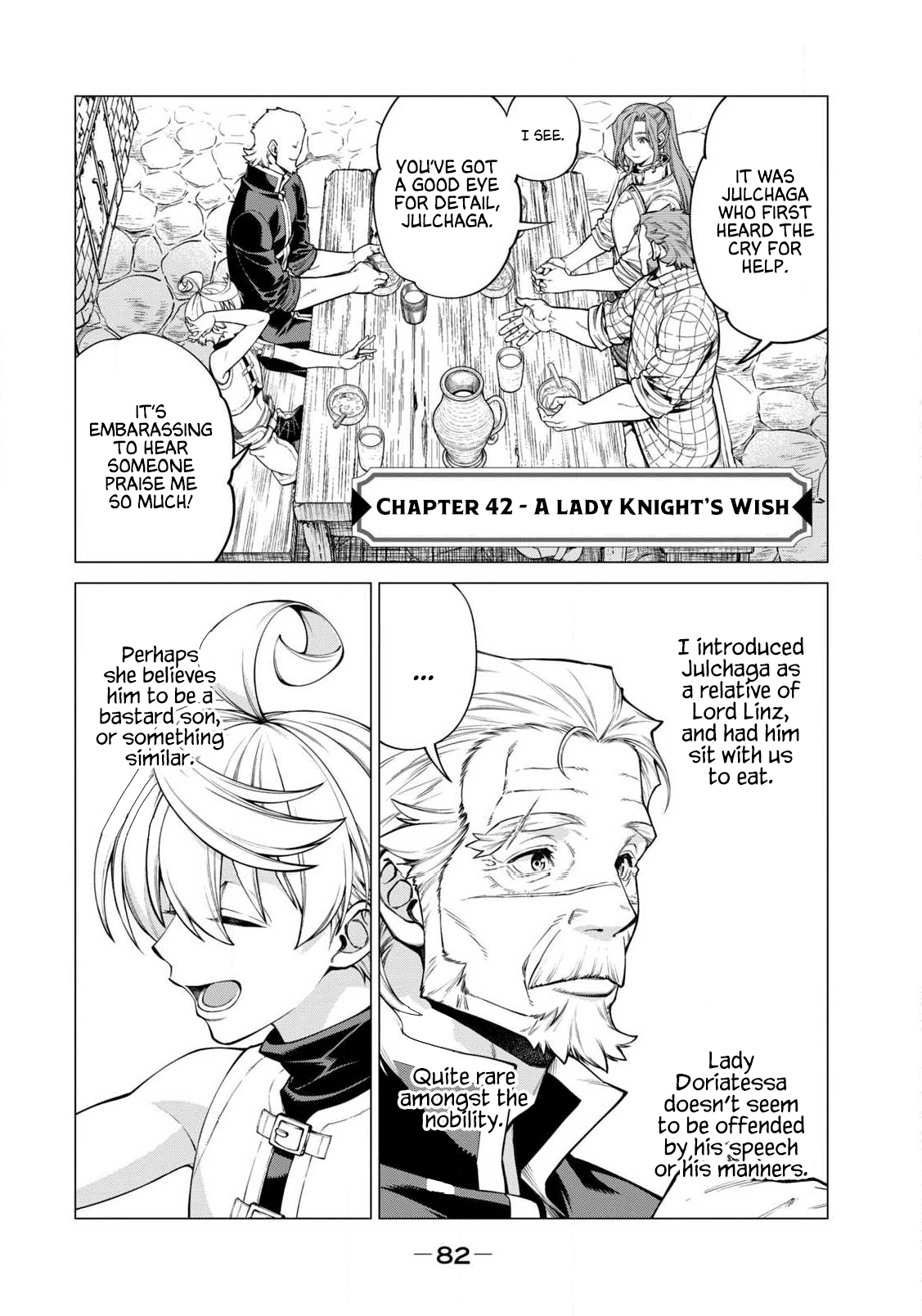 Henkyou no Roukishi - Bard Loen Chapter 42 page 2 - Chapter 42: A Lady Knight's Wish