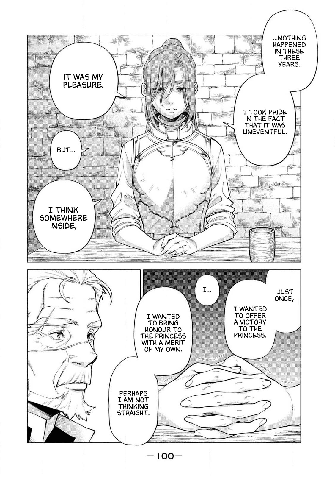 Henkyou no Roukishi - Bard Loen Chapter 42 page 20 - Chapter 42: A Lady Knight's Wish