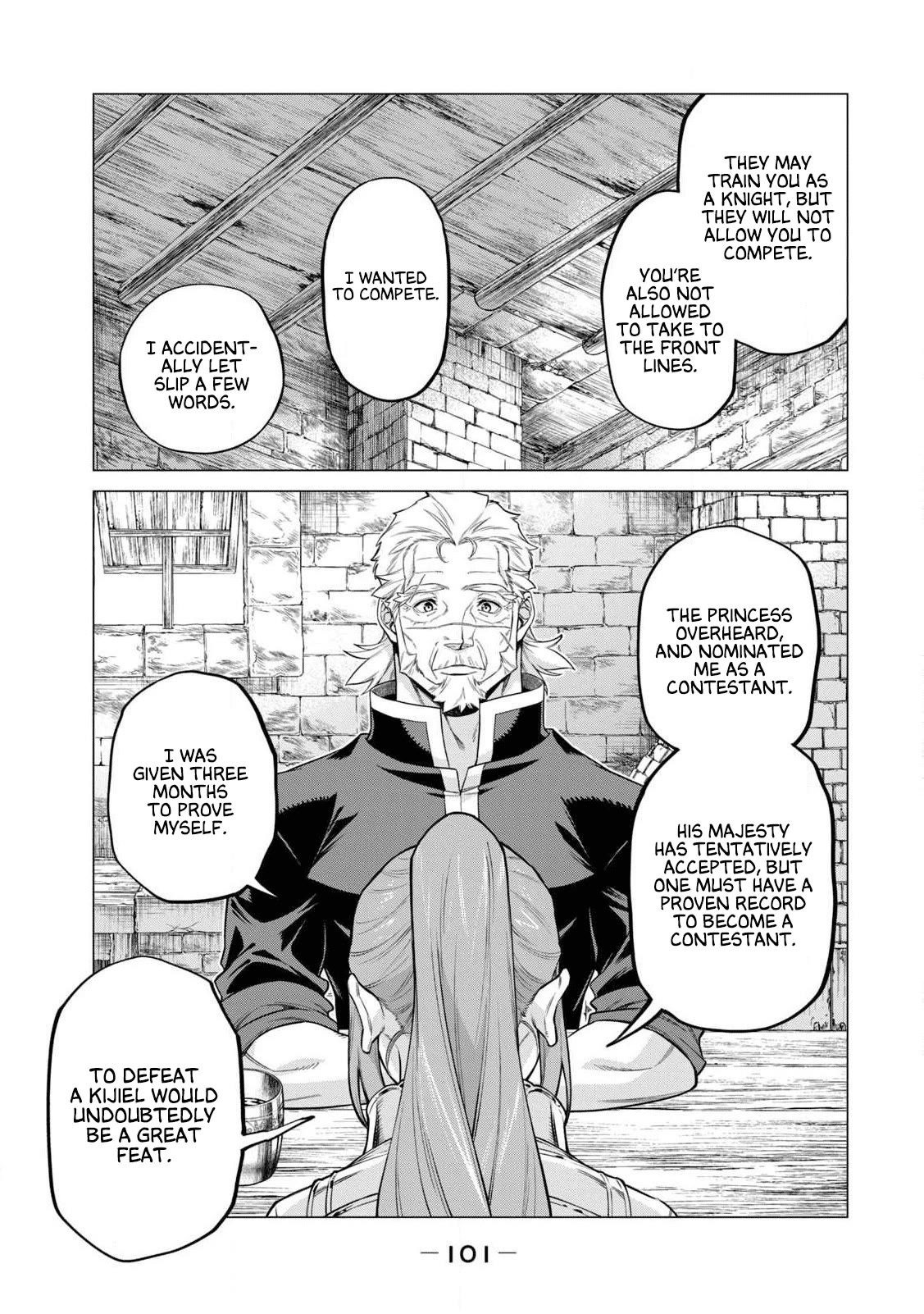 Henkyou no Roukishi - Bard Loen Chapter 42 page 21 - Chapter 42: A Lady Knight's Wish
