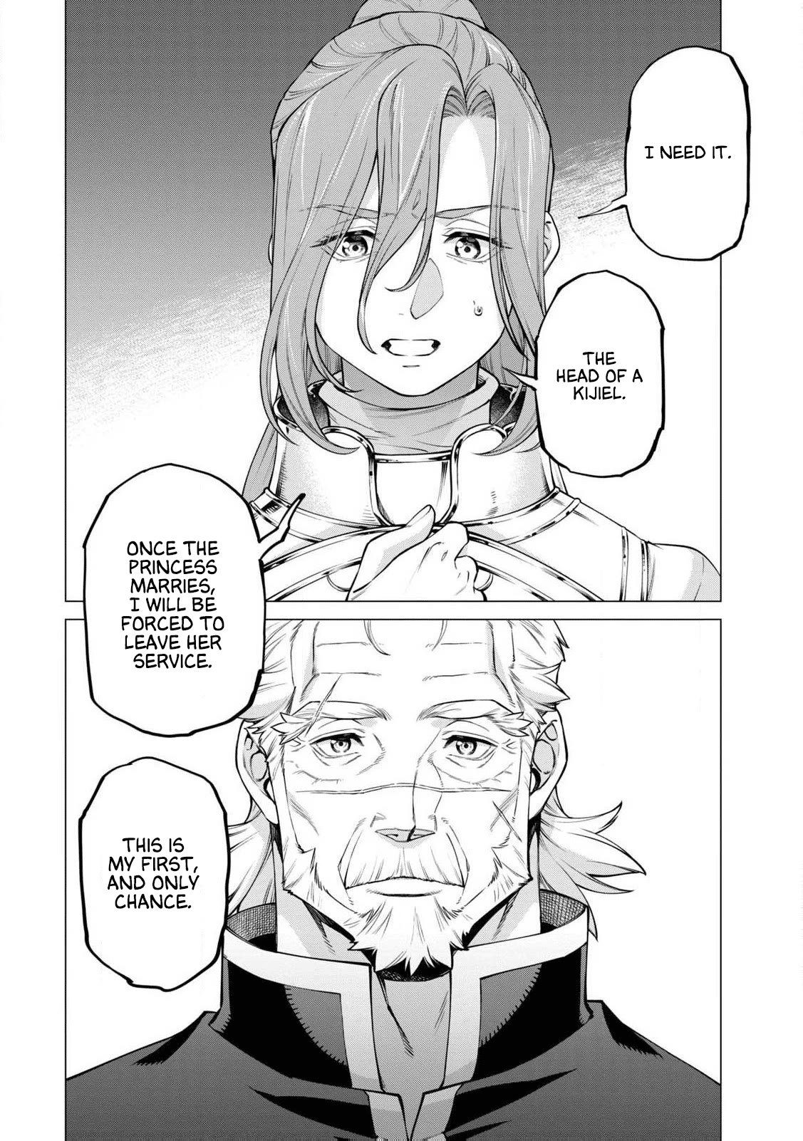 Henkyou no Roukishi - Bard Loen Chapter 42 page 22 - Chapter 42: A Lady Knight's Wish