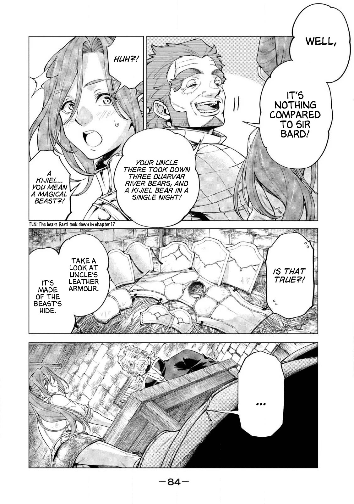 Henkyou no Roukishi - Bard Loen Chapter 42 page 4 - Chapter 42: A Lady Knight's Wish