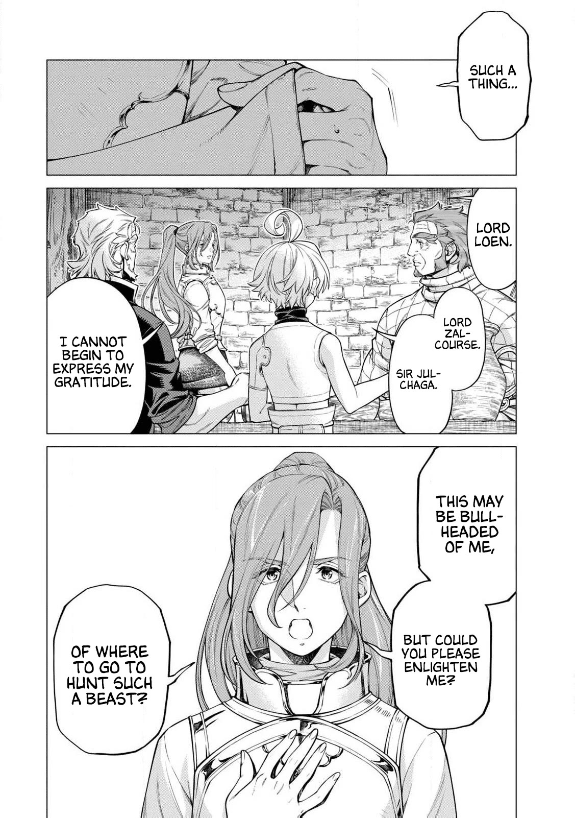 Henkyou no Roukishi - Bard Loen Chapter 42 page 6 - Chapter 42: A Lady Knight's Wish