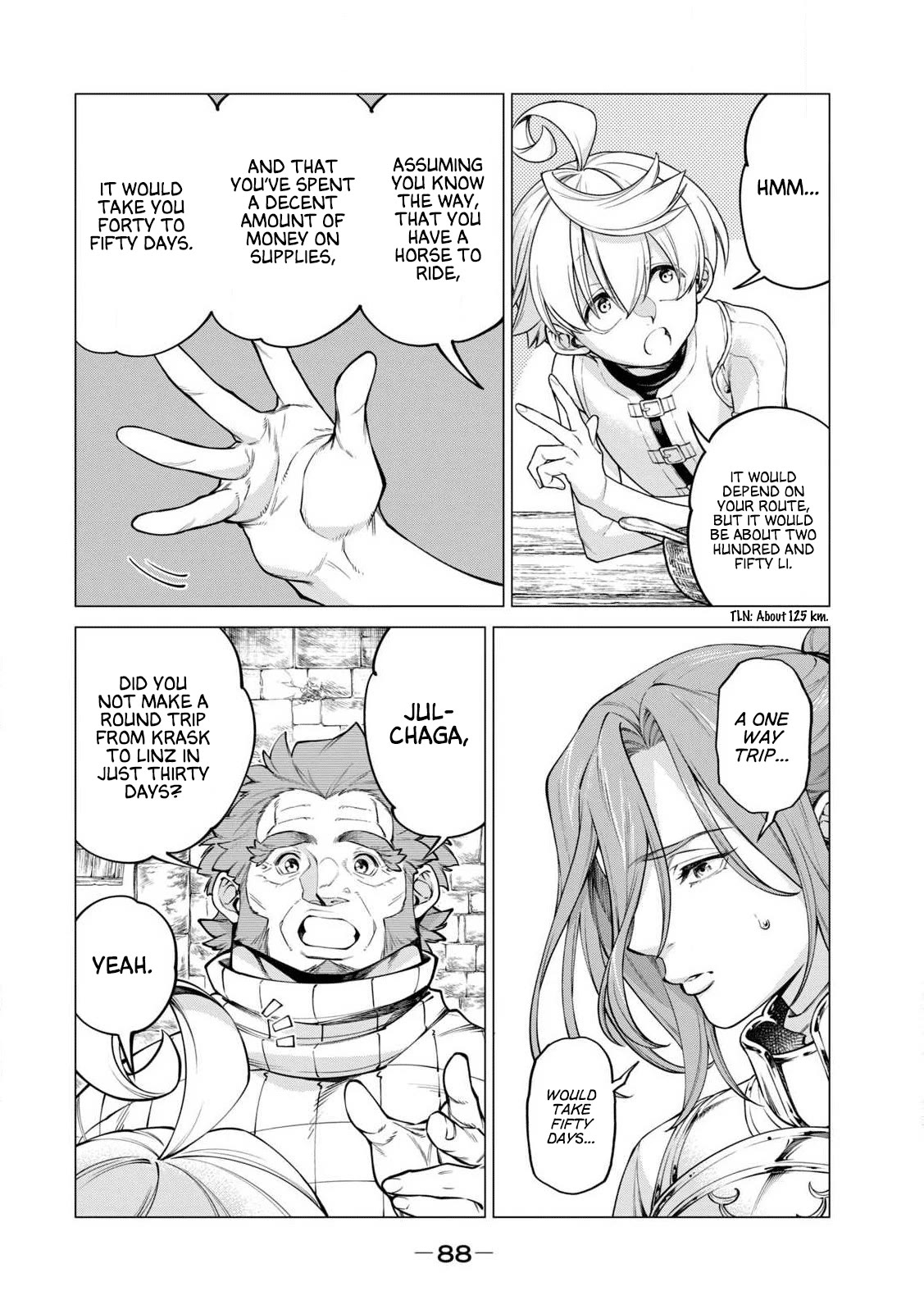 Henkyou no Roukishi - Bard Loen Chapter 42 page 8 - Chapter 42: A Lady Knight's Wish