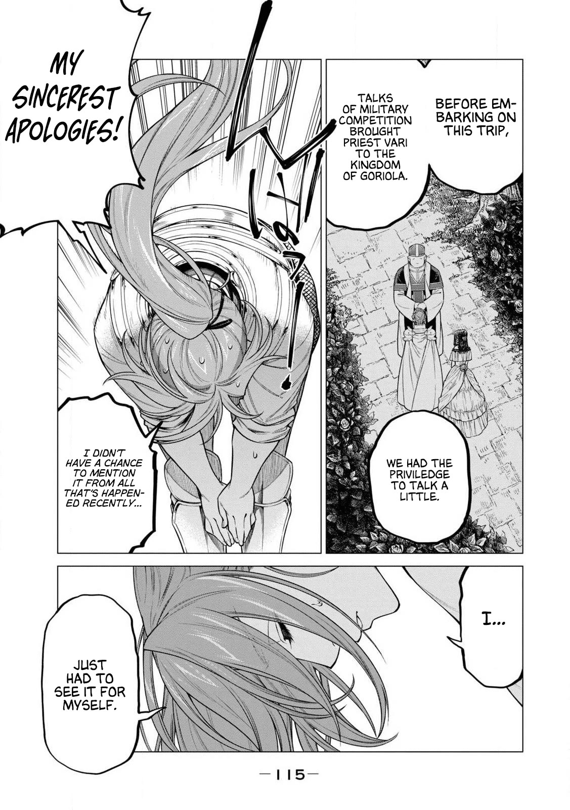 Henkyou no Roukishi - Bard Loen Chapter 43 page 11 - Chapter 43: Wavering Knight
