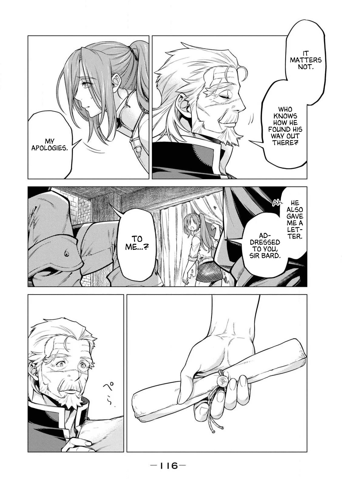 Henkyou no Roukishi - Bard Loen Chapter 43 page 12 - Chapter 43: Wavering Knight