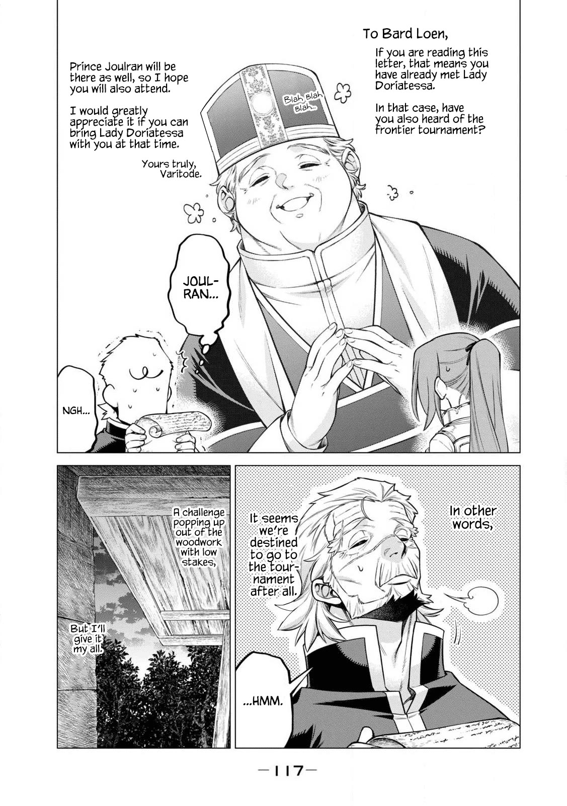 Henkyou no Roukishi - Bard Loen Chapter 43 page 13 - Chapter 43: Wavering Knight