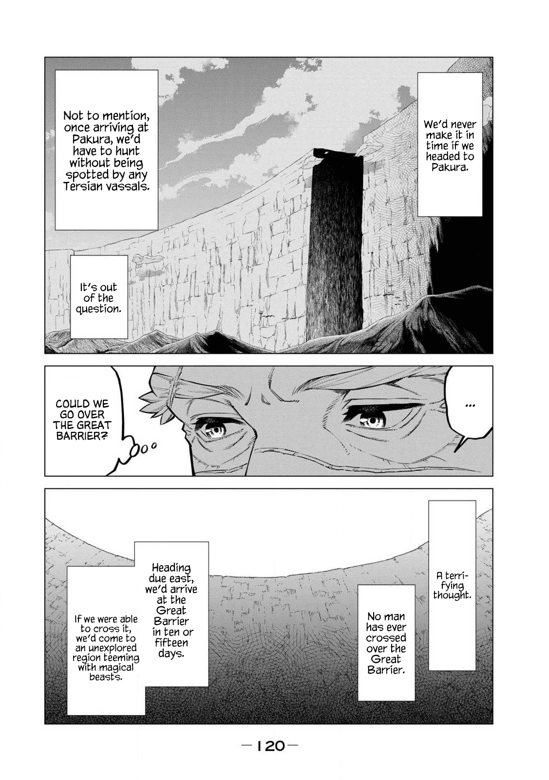 Henkyou no Roukishi - Bard Loen Chapter 43 page 16 - Chapter 43: Wavering Knight