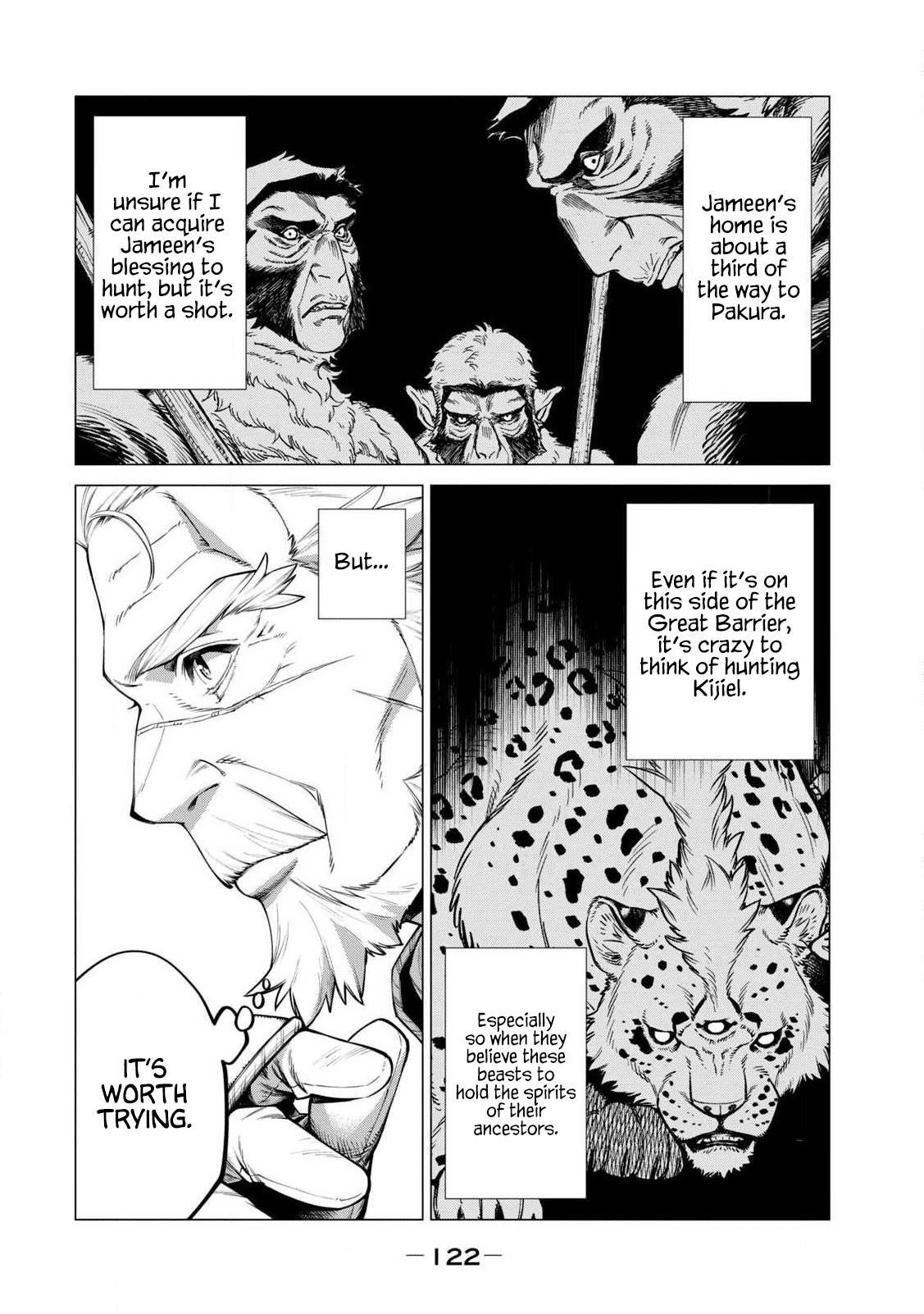 Henkyou no Roukishi - Bard Loen Chapter 43 page 18 - Chapter 43: Wavering Knight