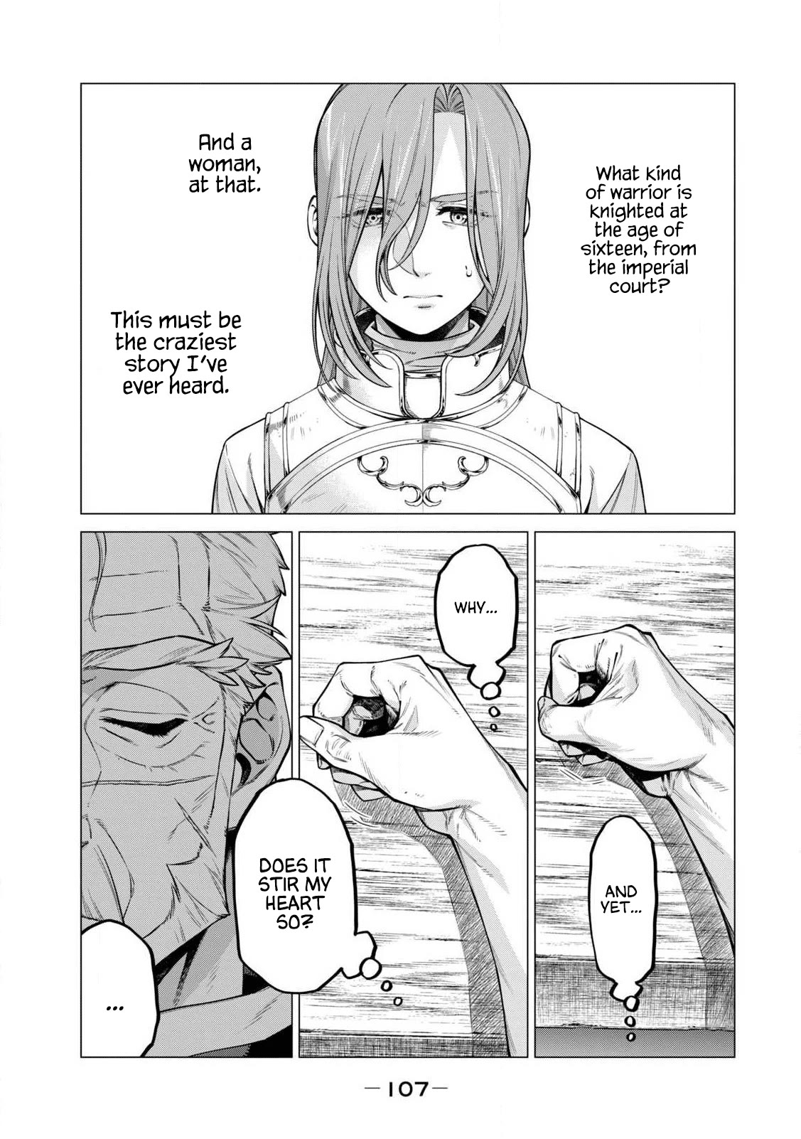 Henkyou no Roukishi - Bard Loen Chapter 43 page 3 - Chapter 43: Wavering Knight