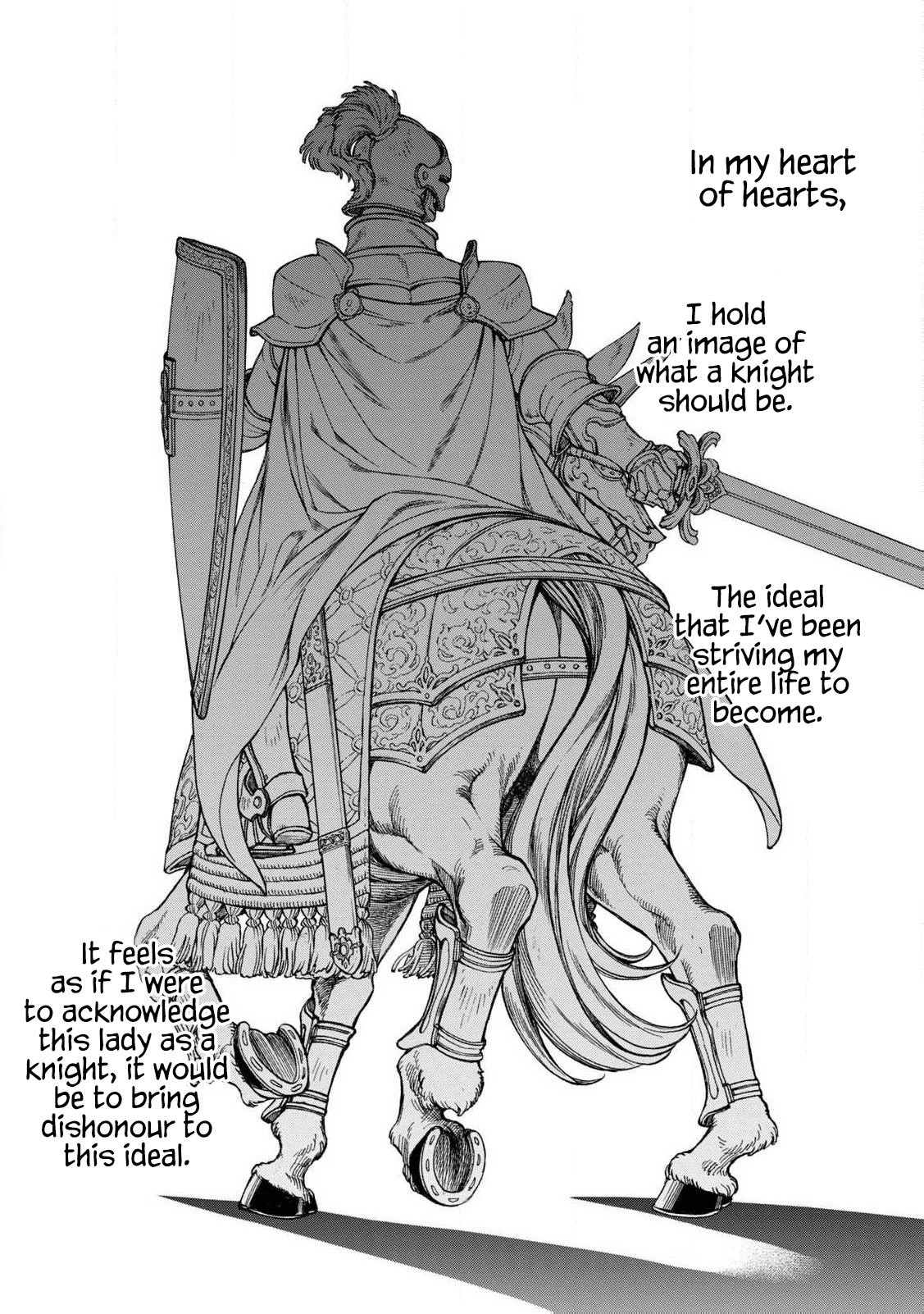Henkyou no Roukishi - Bard Loen Chapter 43 page 4 - Chapter 43: Wavering Knight