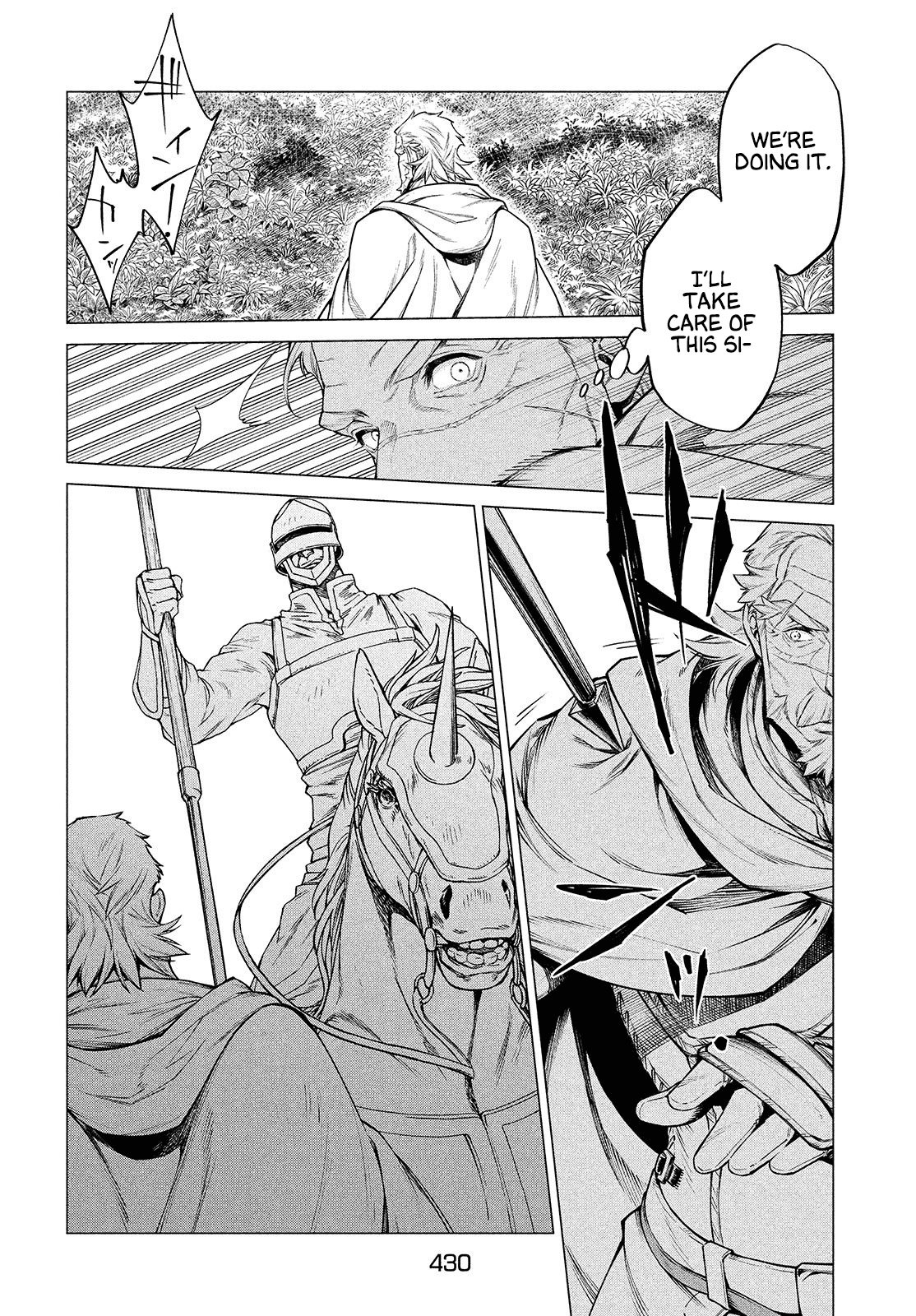Henkyou no Roukishi - Bard Loen Chapter 45 page 7 - Chapter 45: Life or Death Struggle