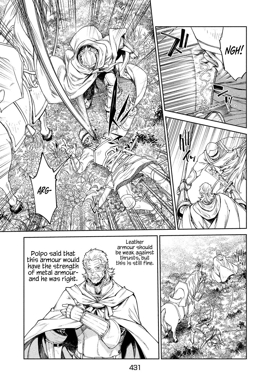 Henkyou no Roukishi - Bard Loen Chapter 45 page 8 - Chapter 45: Life or Death Struggle
