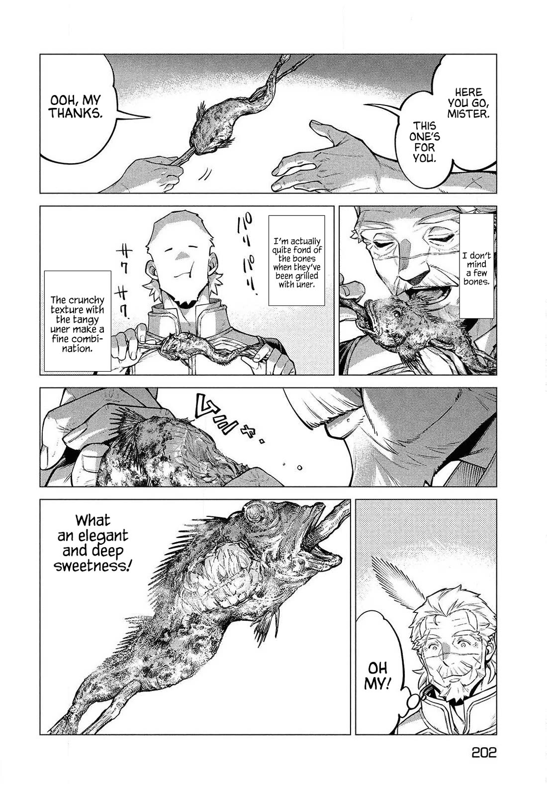 Henkyou no Roukishi - Bard Loen Chapter 47 page 14 - Chapter 47: Uner Grilled Hirauo