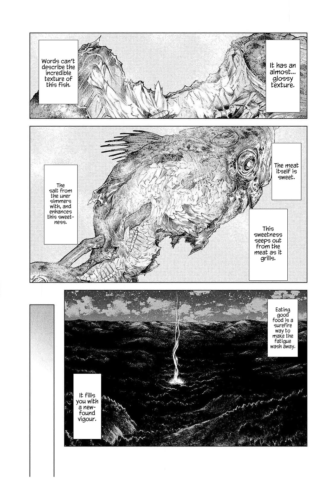 Henkyou no Roukishi - Bard Loen Chapter 47 page 15 - Chapter 47: Uner Grilled Hirauo