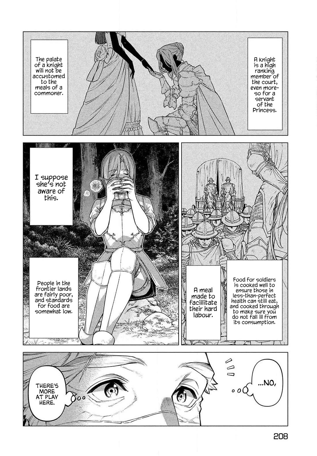 Henkyou no Roukishi - Bard Loen Chapter 47 page 20 - Chapter 47: Uner Grilled Hirauo