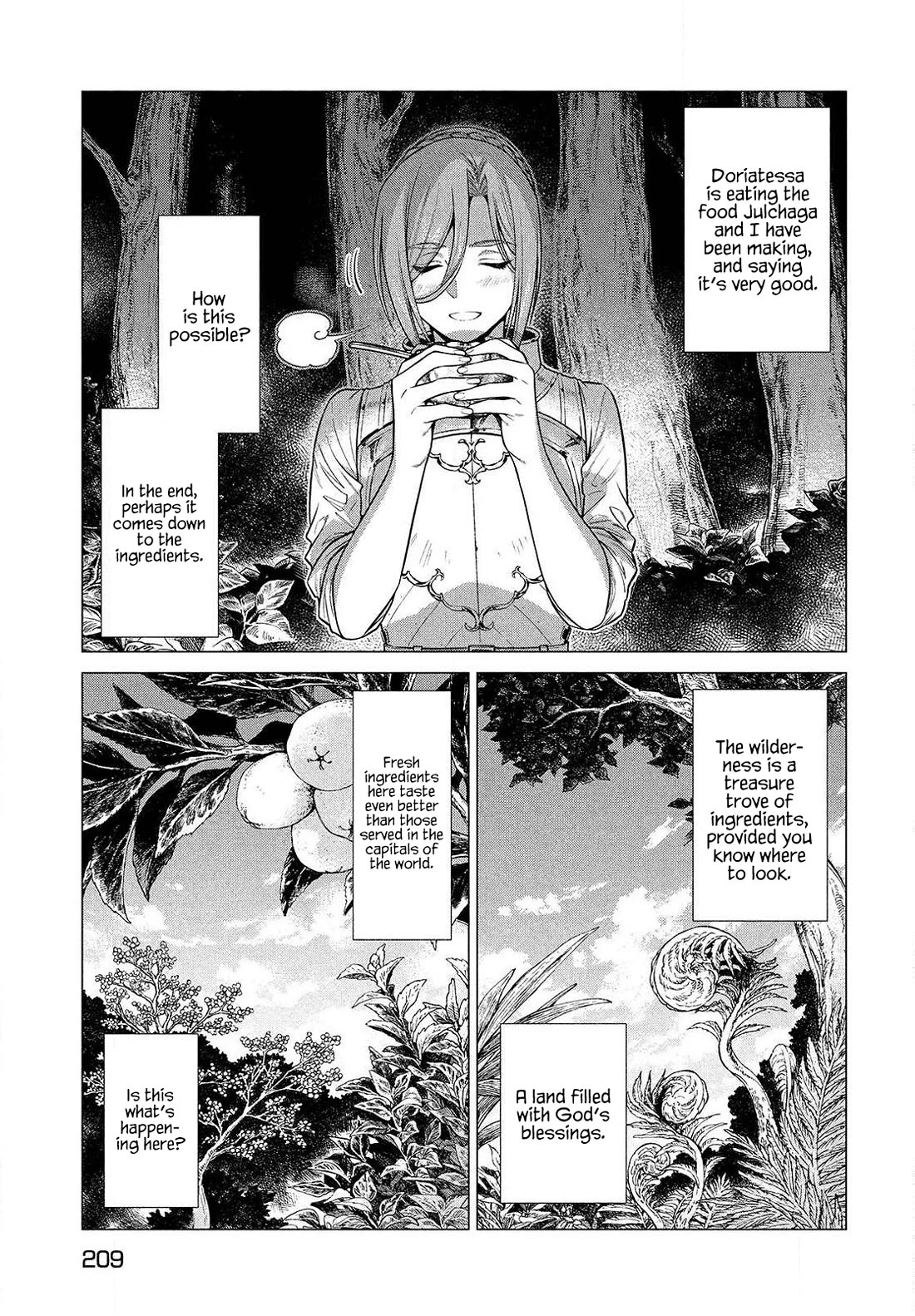 Henkyou no Roukishi - Bard Loen Chapter 47 page 21 - Chapter 47: Uner Grilled Hirauo