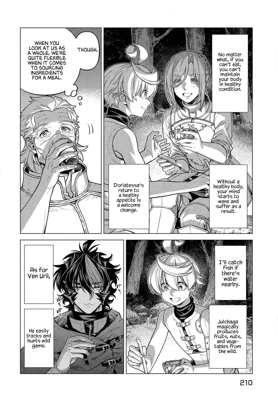 Henkyou no Roukishi - Bard Loen Chapter 47 page 22 - Chapter 47: Uner Grilled Hirauo