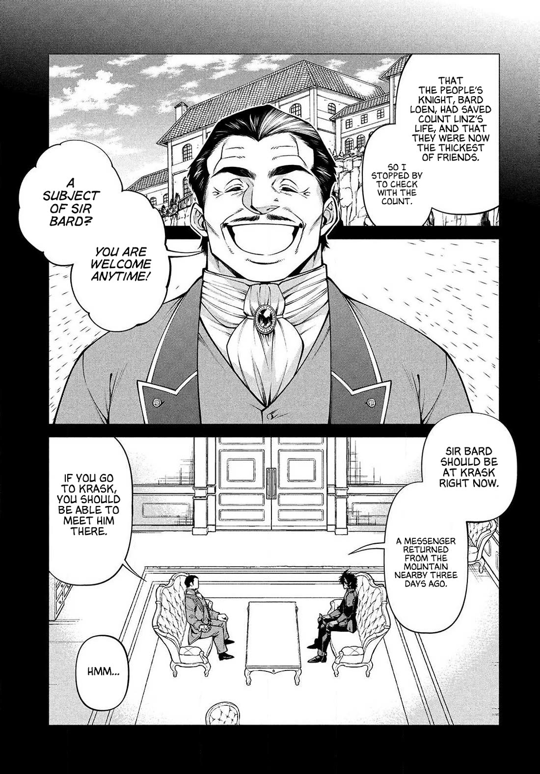 Henkyou no Roukishi - Bard Loen Chapter 47 page 3 - Chapter 47: Uner Grilled Hirauo