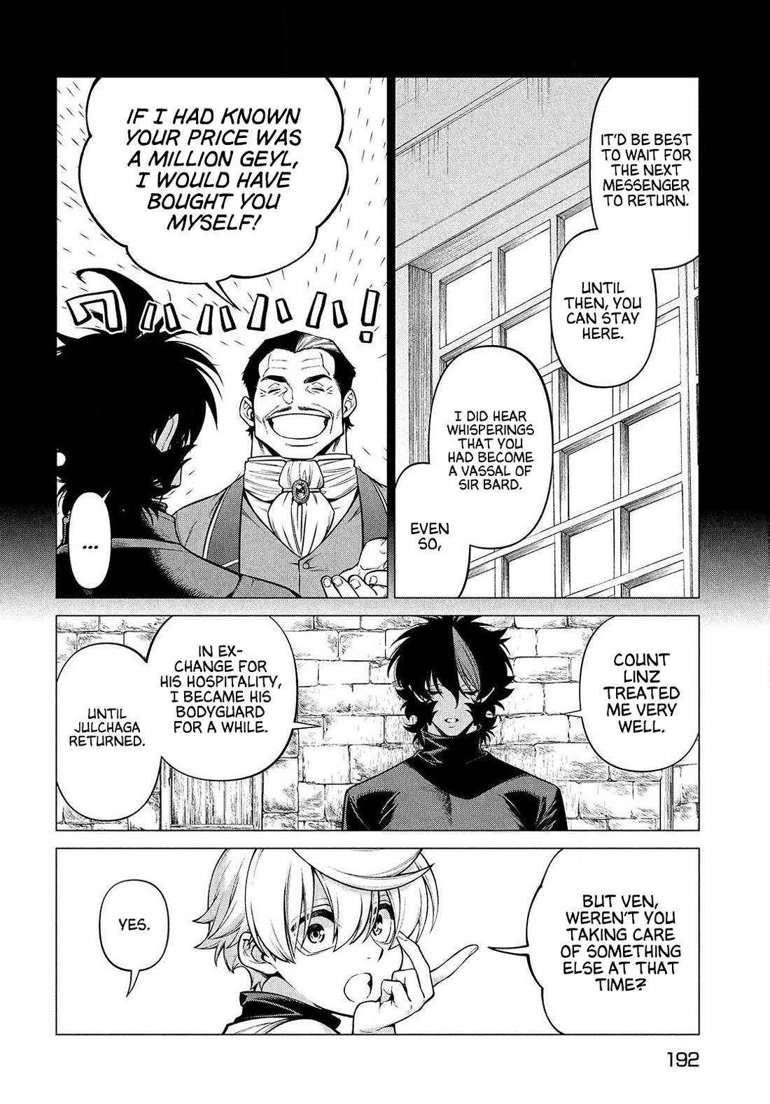 Henkyou no Roukishi - Bard Loen Chapter 47 page 4 - Chapter 47: Uner Grilled Hirauo