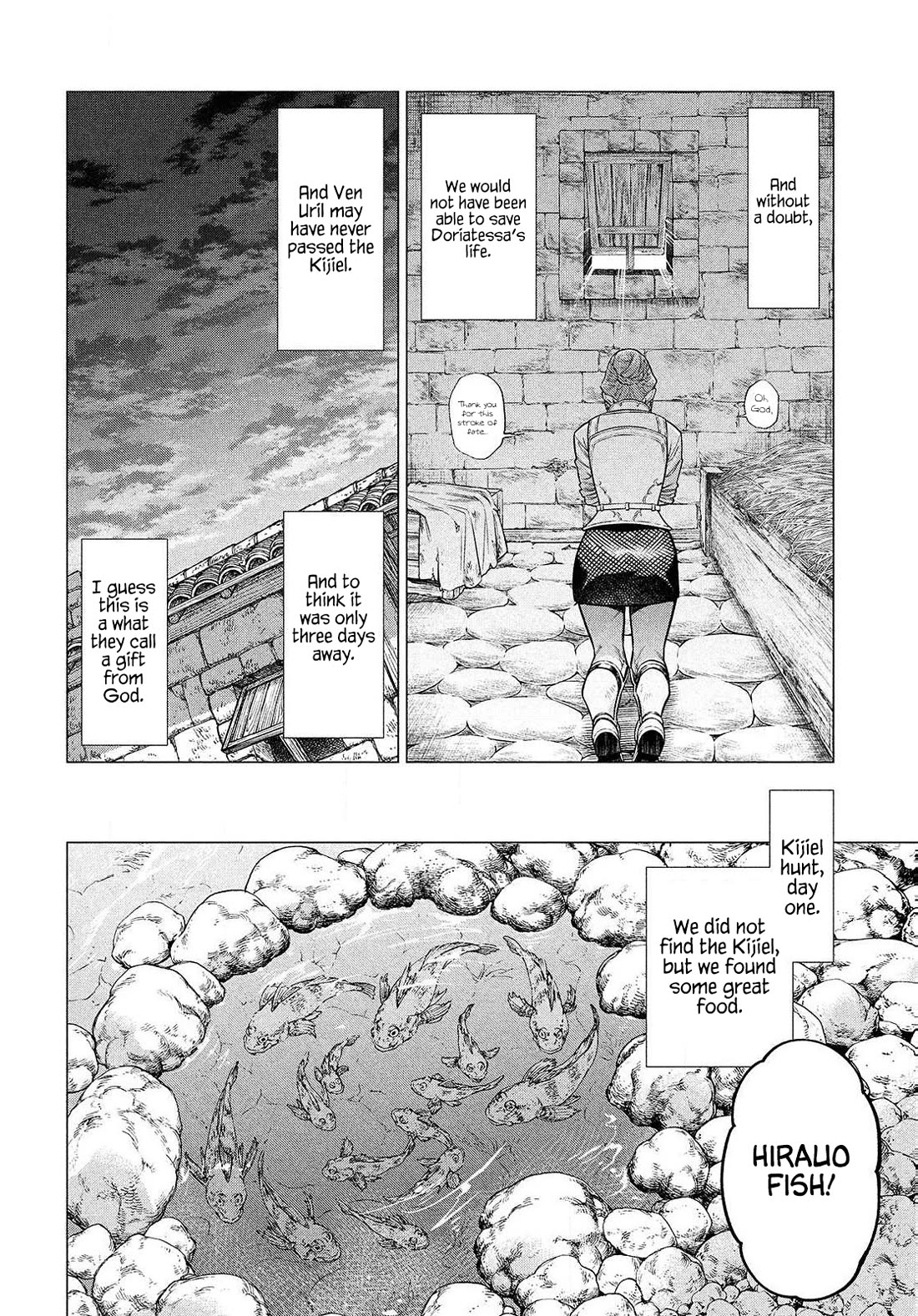 Henkyou no Roukishi - Bard Loen Chapter 47 page 8 - Chapter 47: Uner Grilled Hirauo
