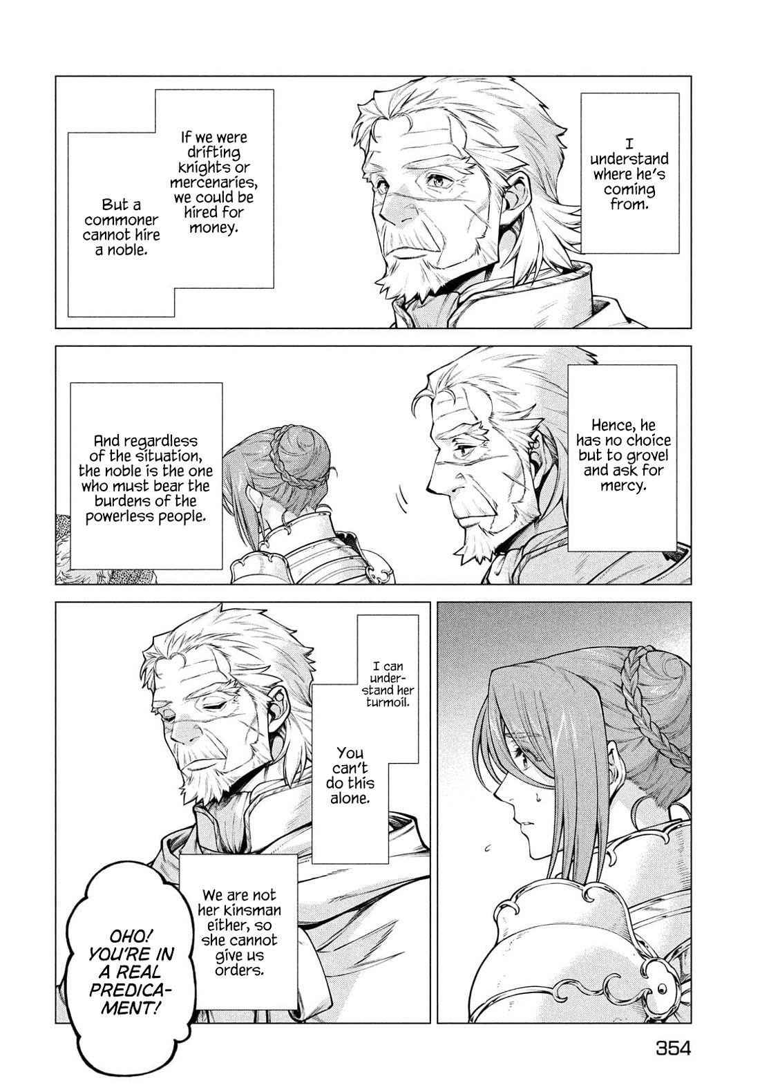 Henkyou no Roukishi - Bard Loen Chapter 49 page 10 - Chapter 49: Powerless People