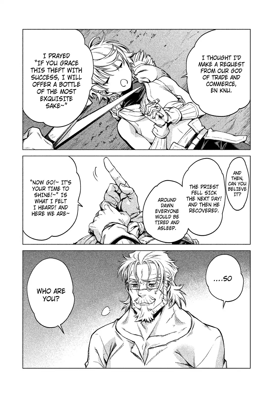 Henkyou no Roukishi - Bard Loen Chapter 5 page 33 - Chapter 5: The Imperial Messenger and The Thief