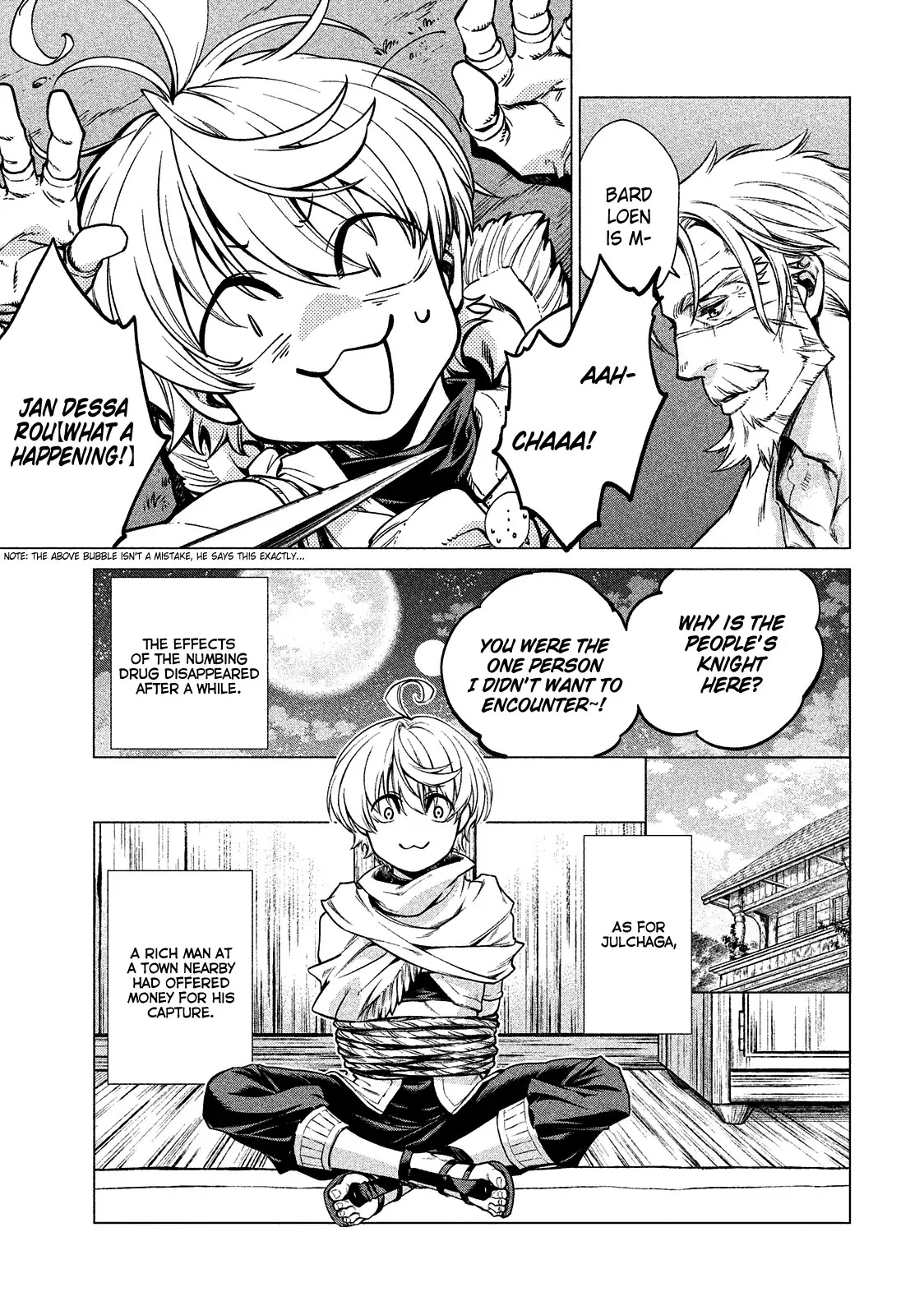 Henkyou no Roukishi - Bard Loen Chapter 5 page 34 - Chapter 5: The Imperial Messenger and The Thief