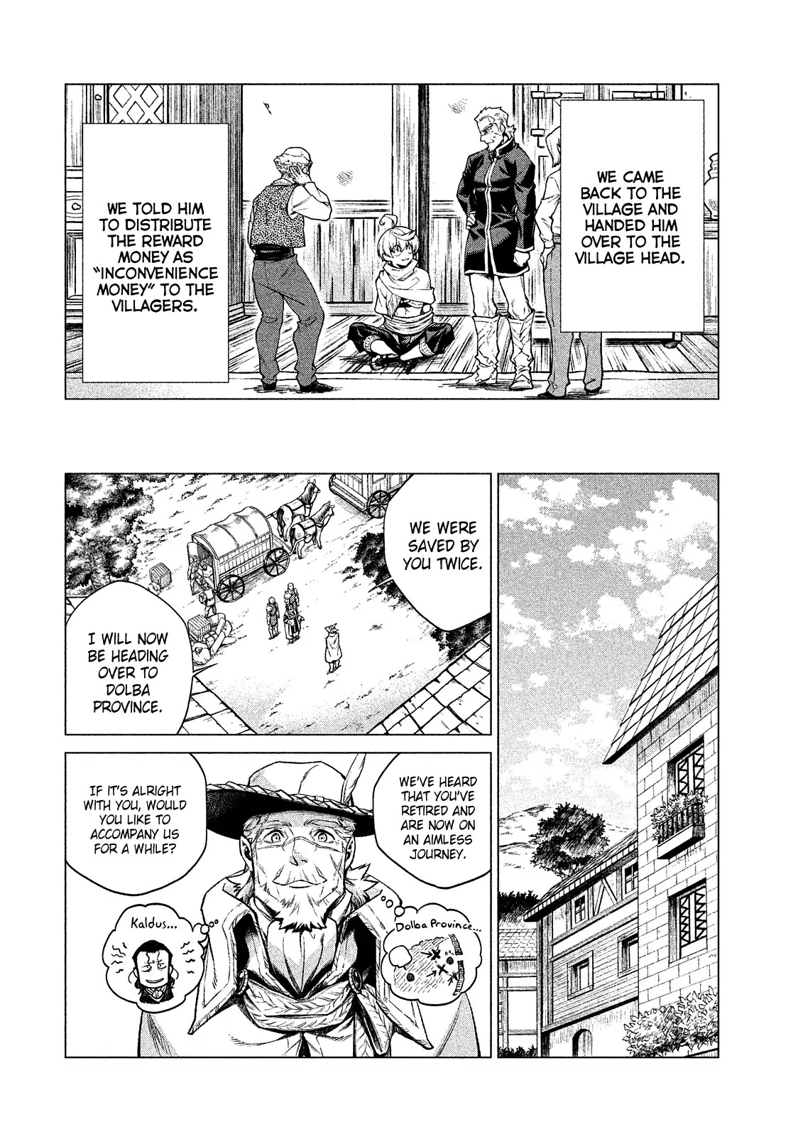 Henkyou no Roukishi - Bard Loen Chapter 5 page 35 - Chapter 5: The Imperial Messenger and The Thief