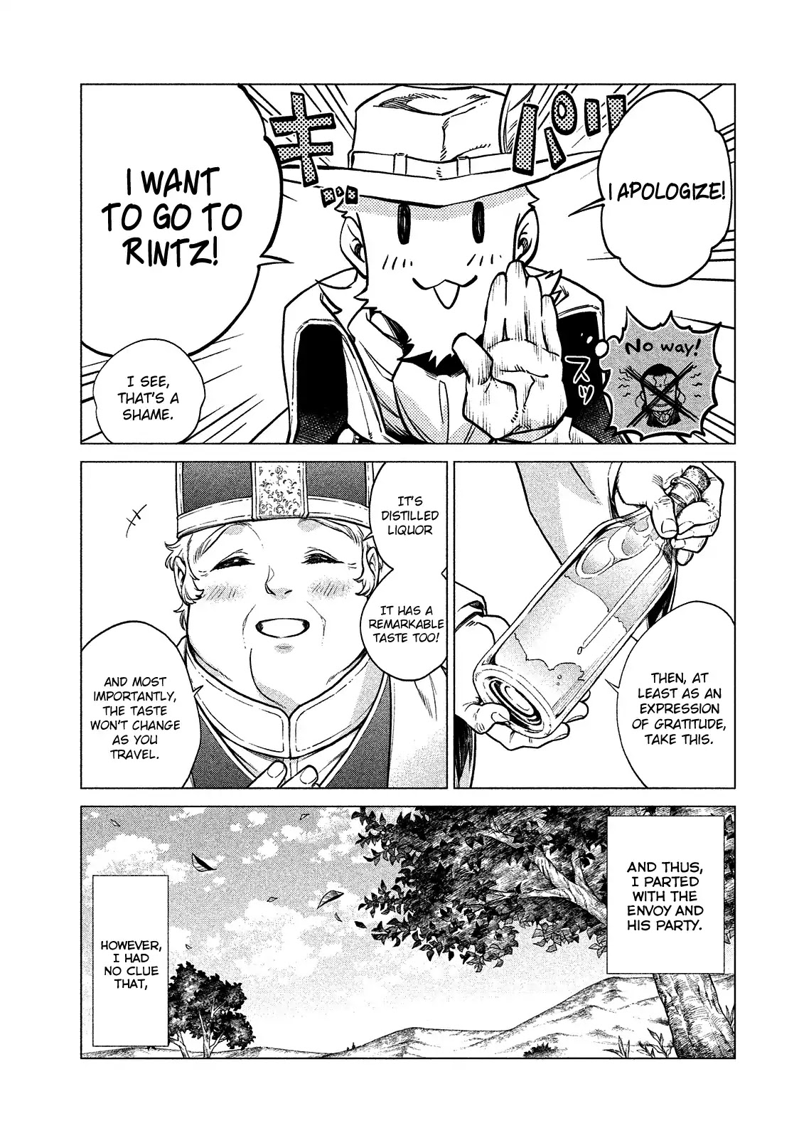 Henkyou no Roukishi - Bard Loen Chapter 5 page 36 - Chapter 5: The Imperial Messenger and The Thief