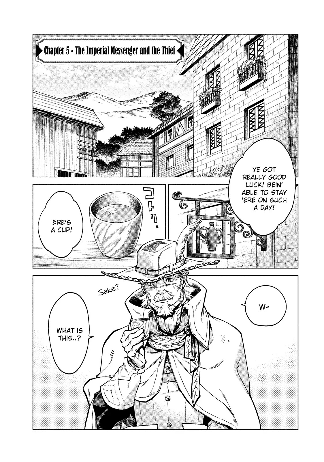 Henkyou no Roukishi - Bard Loen Chapter 5 page 7 - Chapter 5: The Imperial Messenger and The Thief