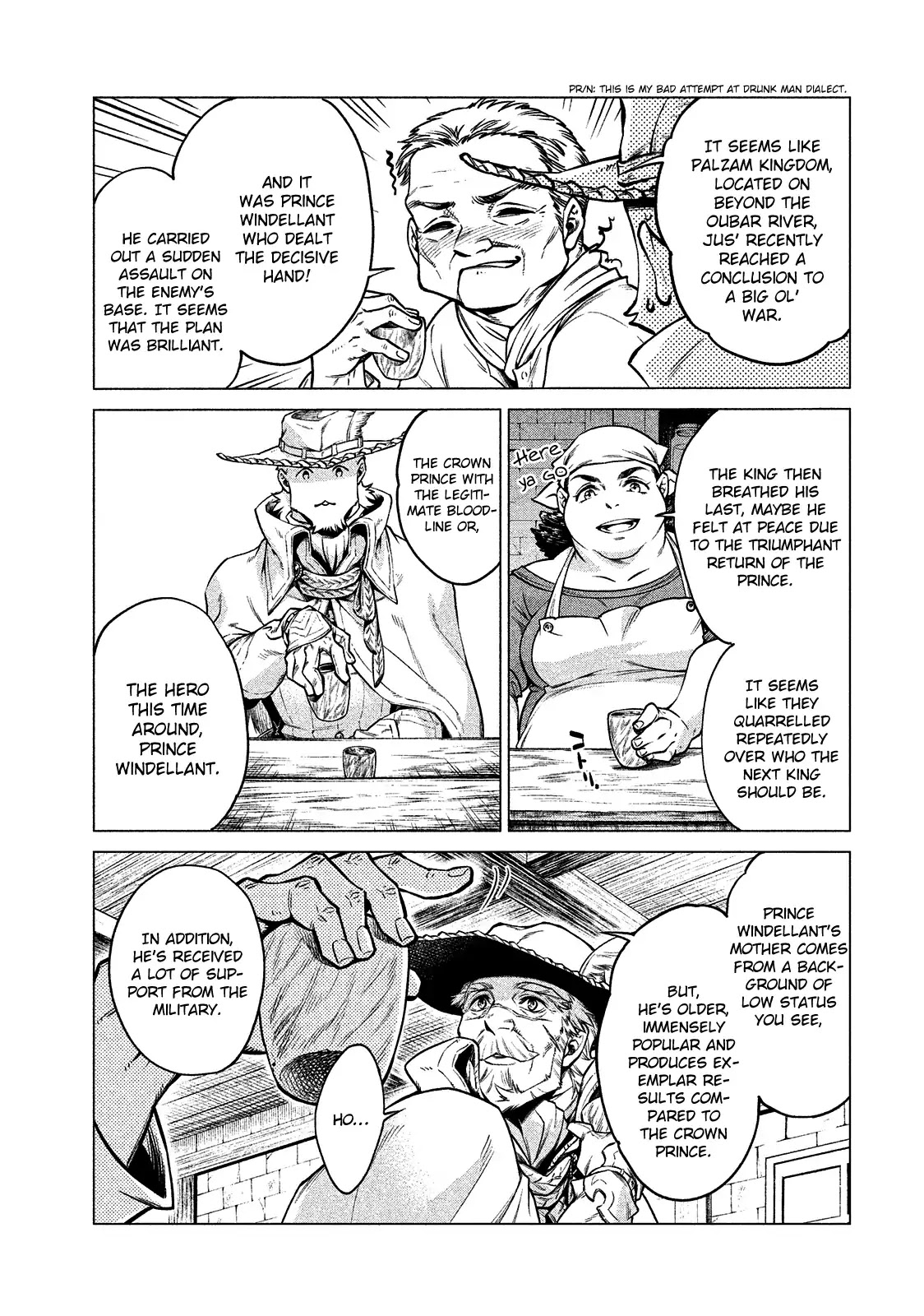 Henkyou no Roukishi - Bard Loen Chapter 5 page 9 - Chapter 5: The Imperial Messenger and The Thief