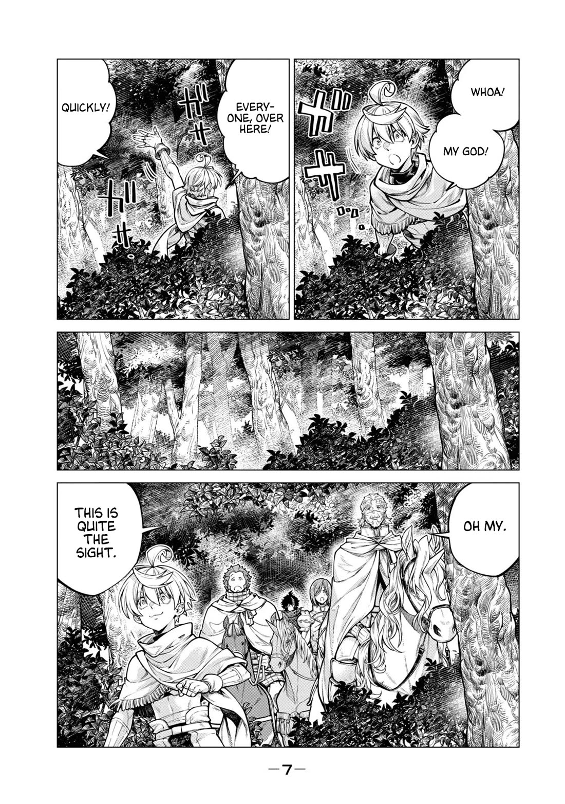Henkyou no Roukishi - Bard Loen Chapter 53 page 1 - Chapter 53: An Old Knight's Concerns
