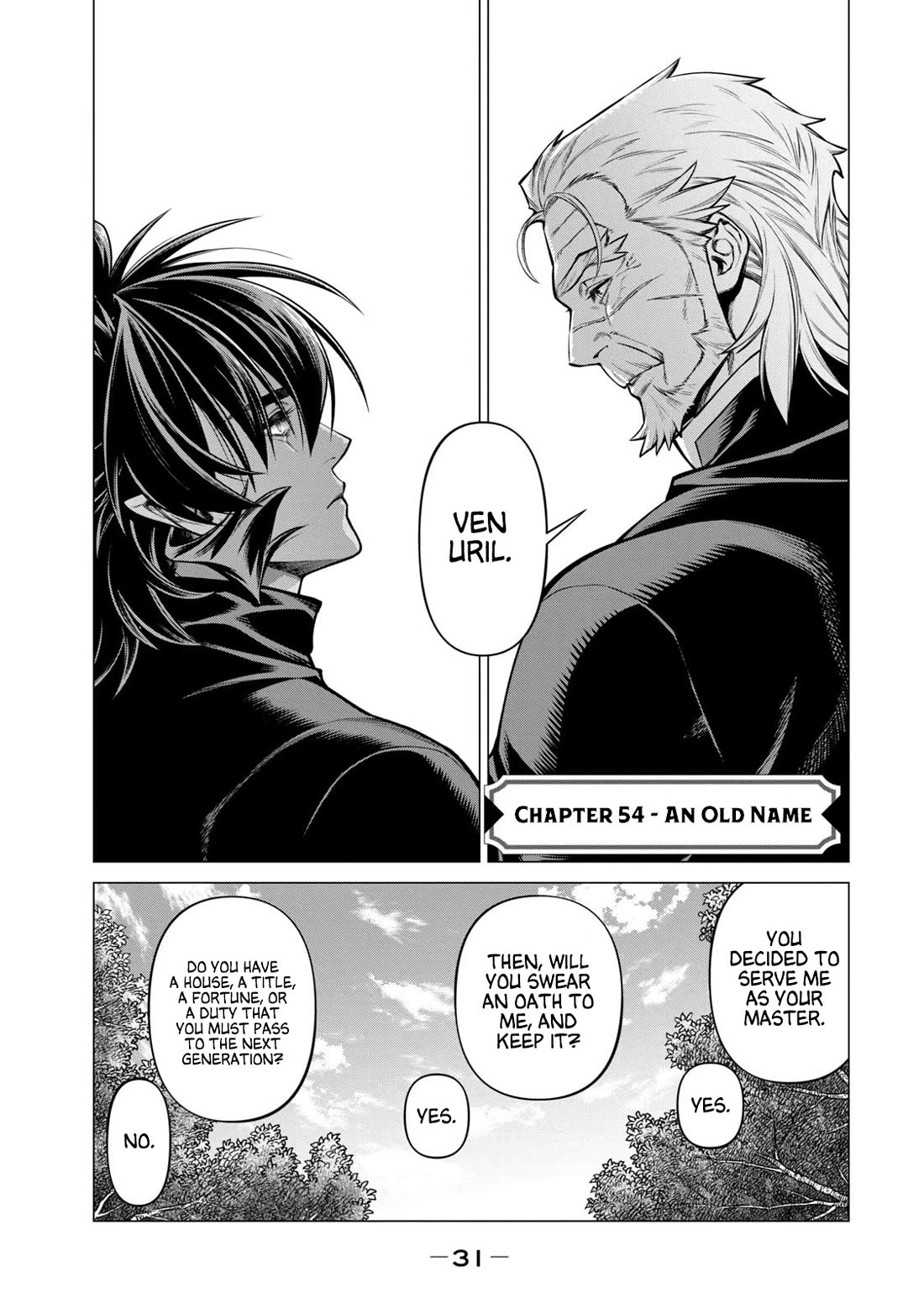 Henkyou no Roukishi - Bard Loen Chapter 54 page 1 - Chapter 54: An Old Name